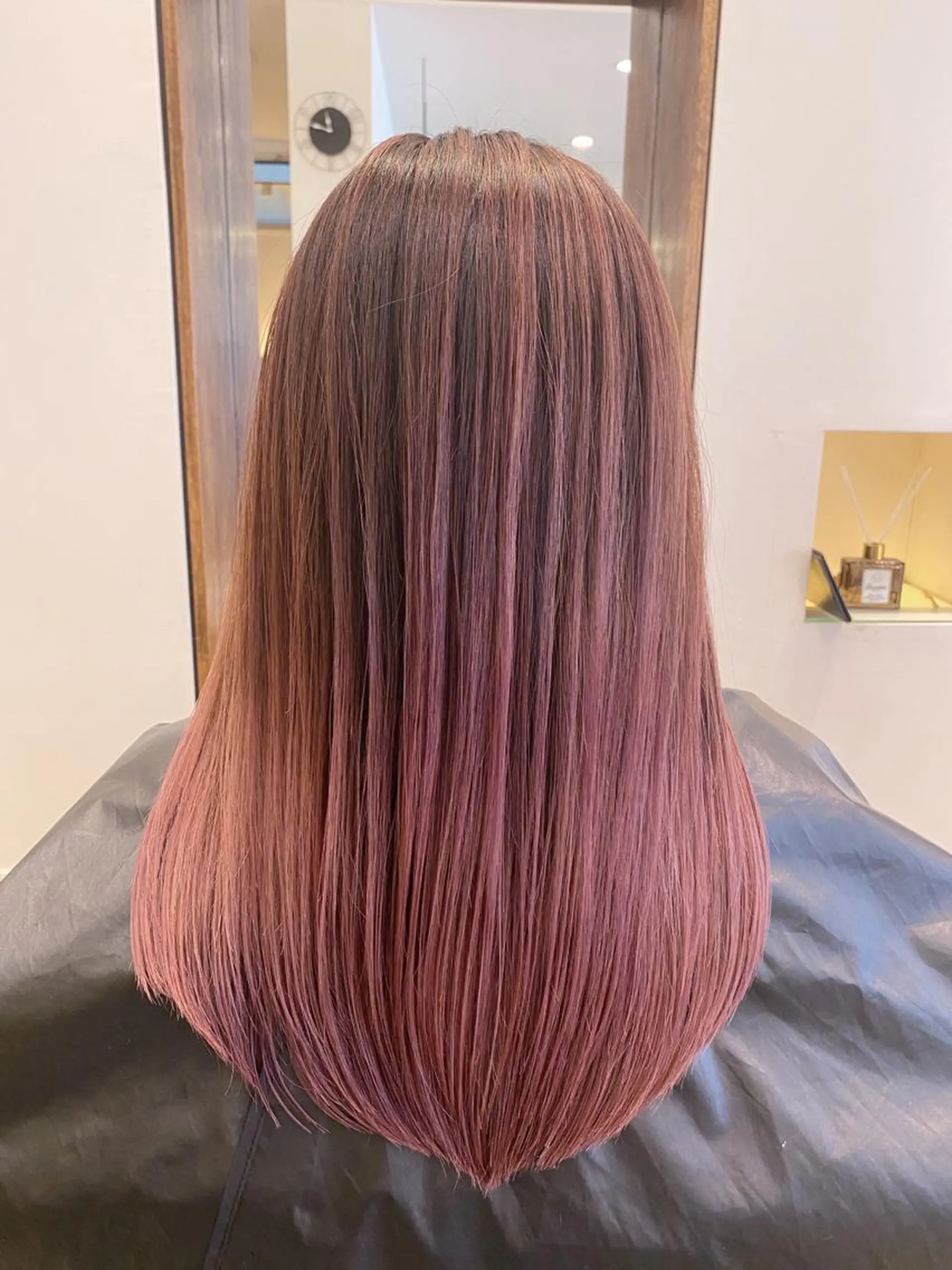 ロング カラー ヘアカラー トリートメント 入江 允のヘアスタイル