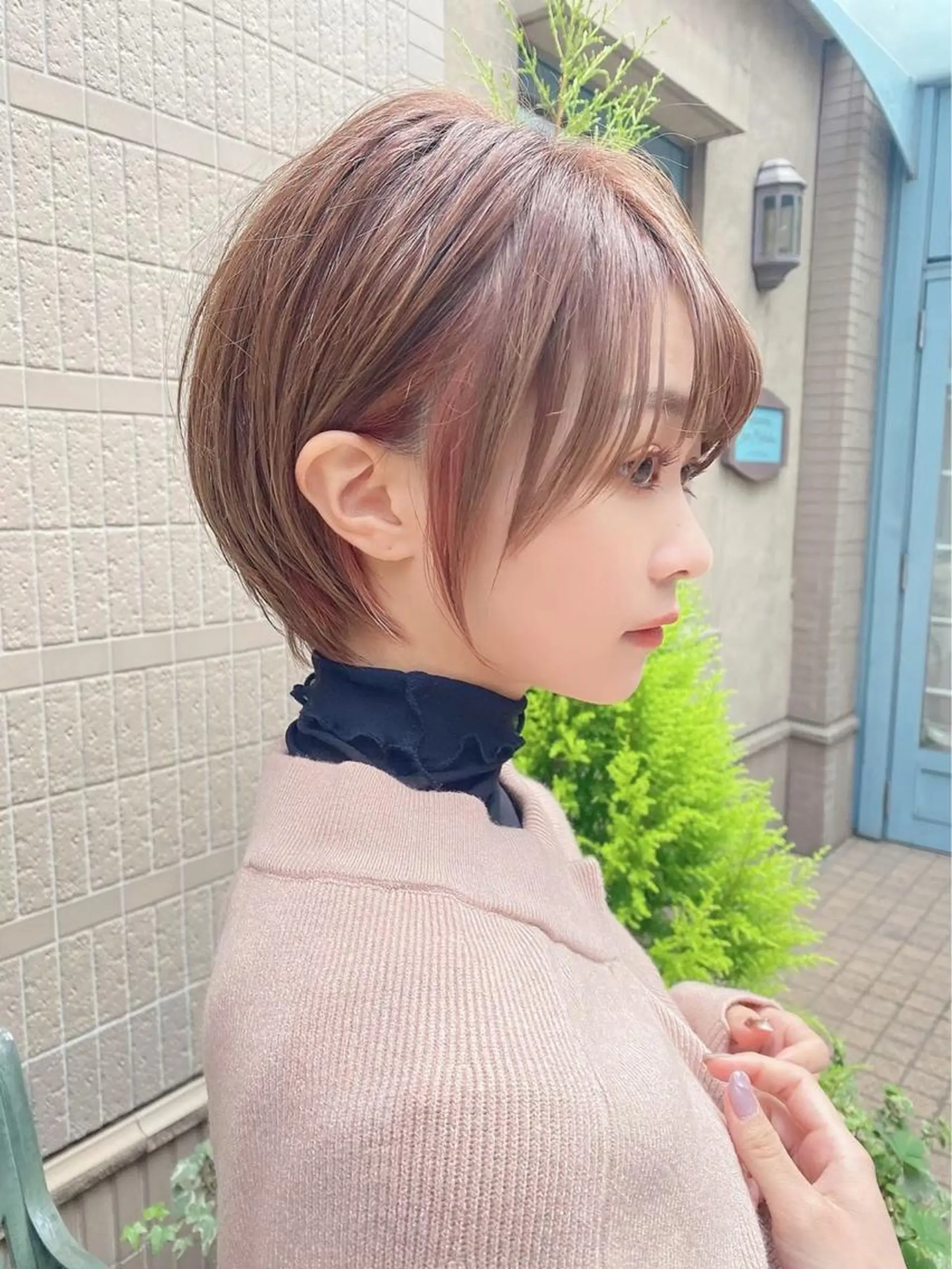 ショート R'eel所属・縮毛矯正／髪質改善 ／銀座　鶴田陸斗のヘアスタイル