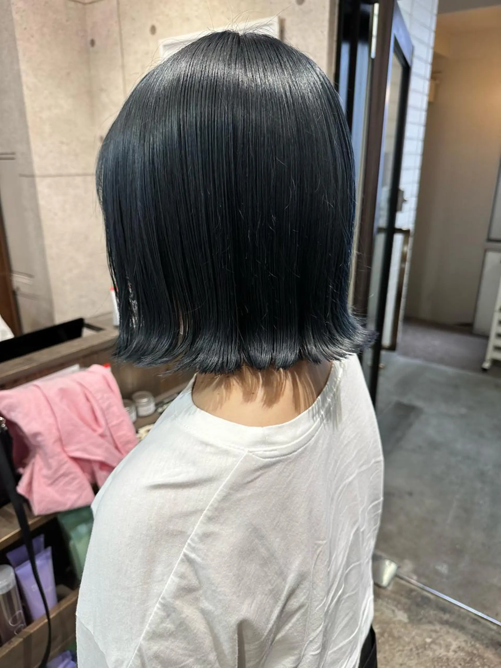 ショート カラー ボブ 遠藤沙也加 韓国ヘア/町田のヘアスタイル