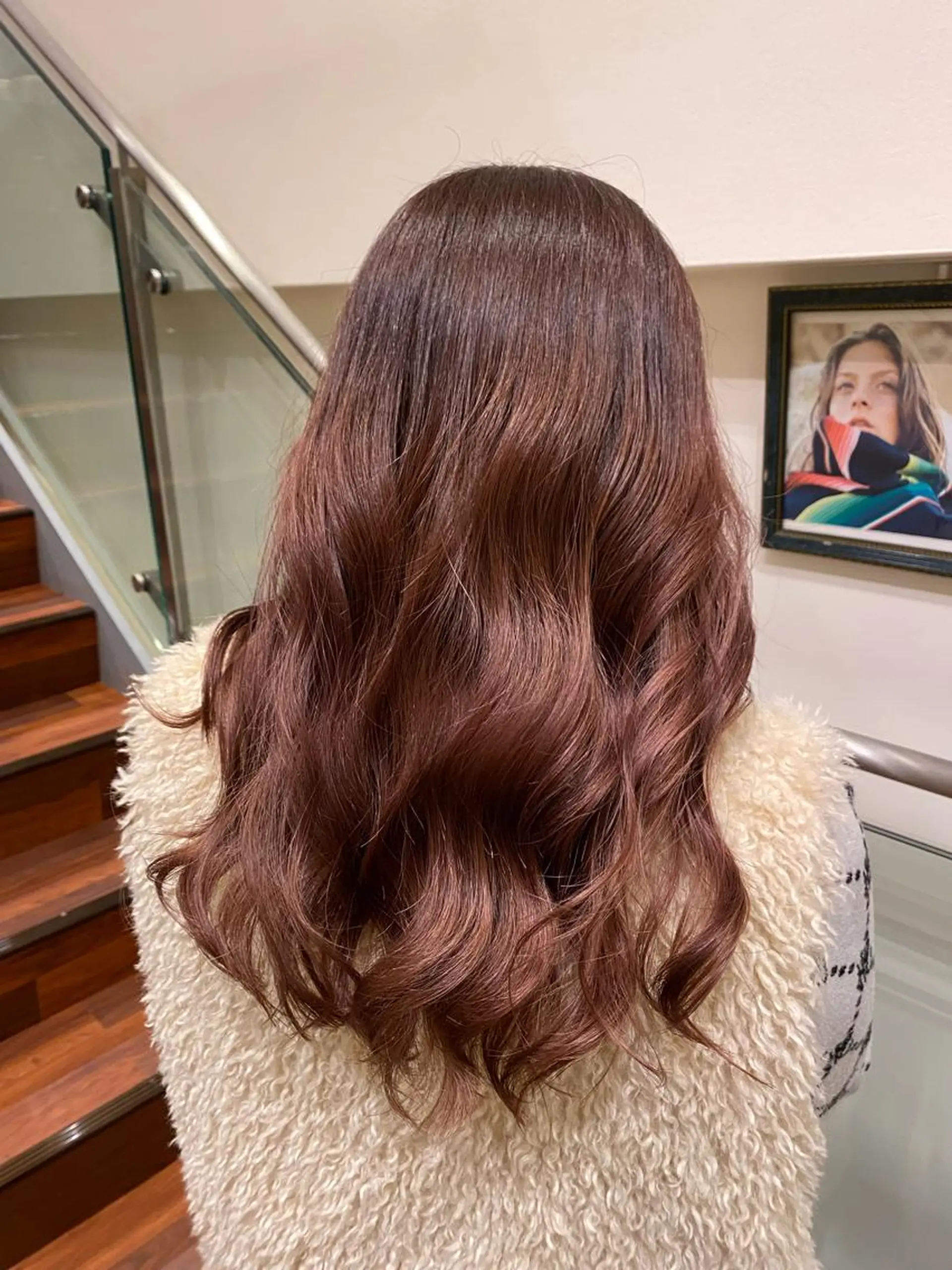 ロング ハイライト Savoir GRANMASH【サヴォア グランマッシュ】所属・ショート/レイヤー/ 透明感/グレージュのヘアスタイル