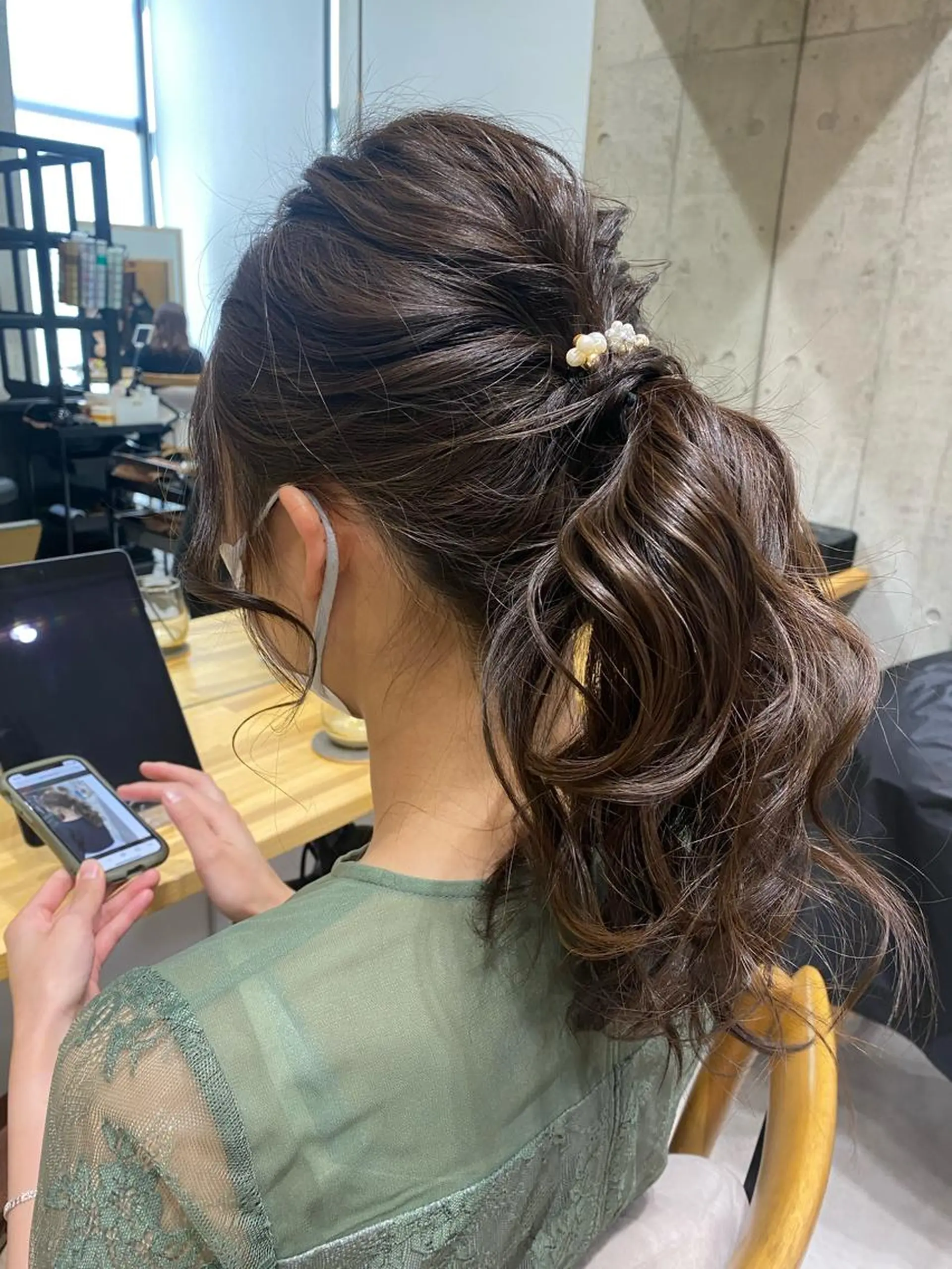 ヘアアレンジ ヘアセット Dxxxx III所属・女性目線の大人 メンズ*Ayakaのヘアスタイル