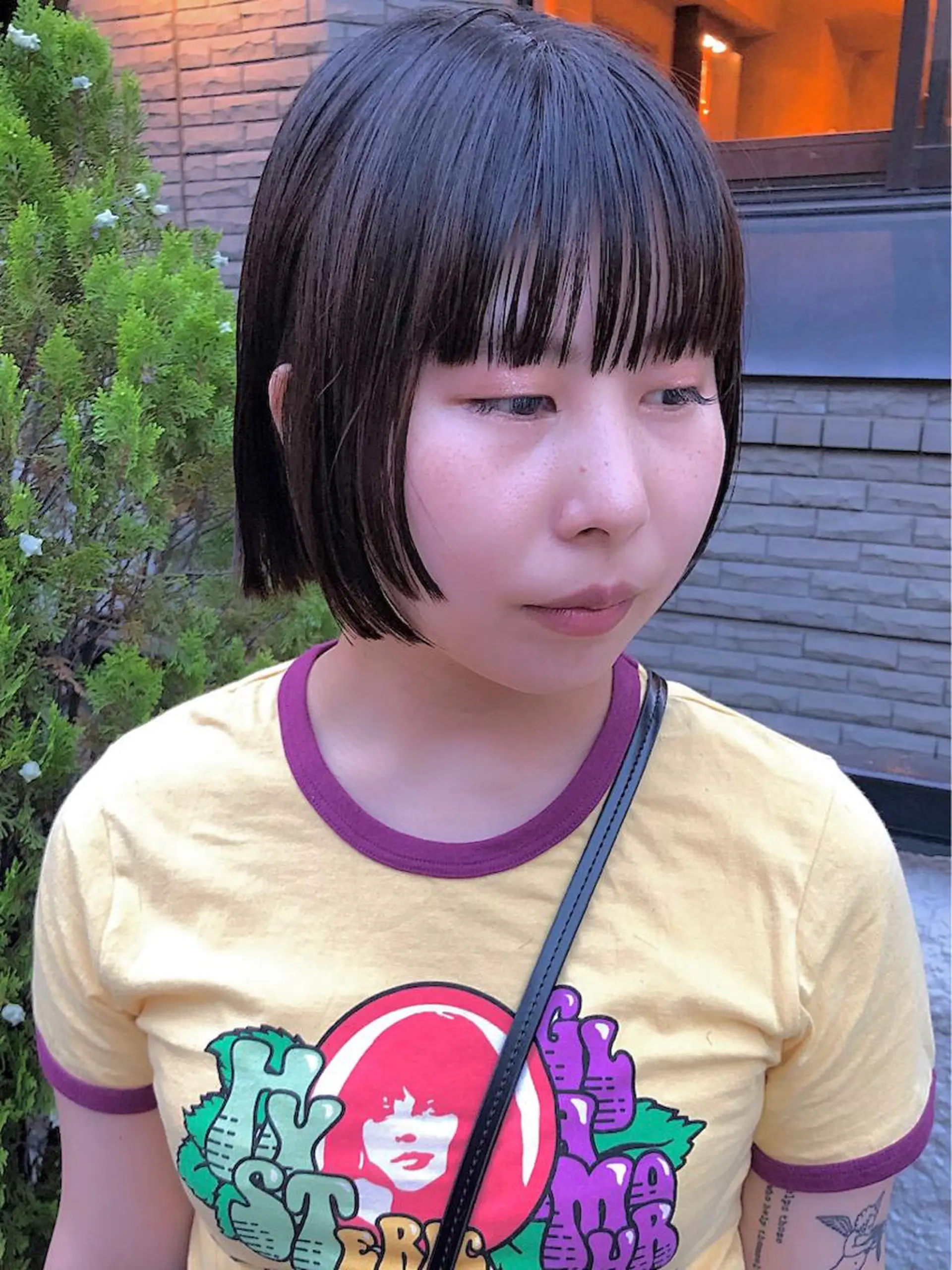 ショート カラー ボブ カット トリートメント SALOWIN所属・ブリーチ✨ ボブ✨レイヤーのヘアスタイル