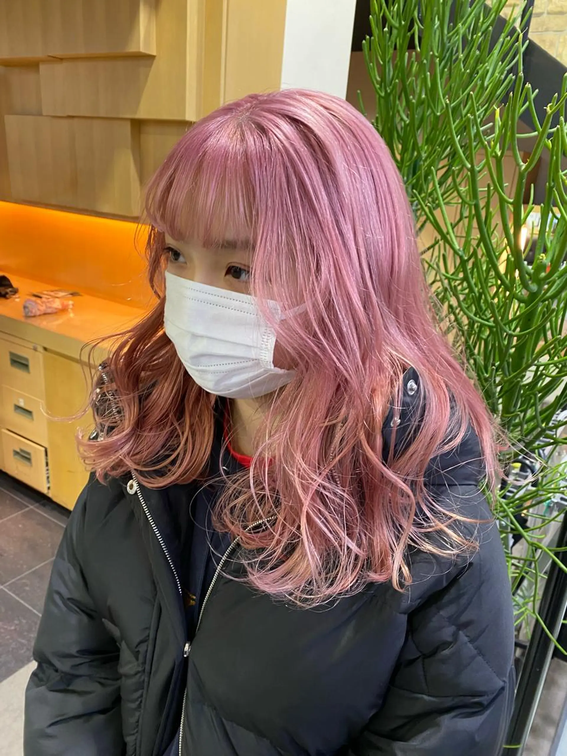 ロング カラー ヘアアレンジ ﾎｯﾄﾍﾟｯﾊﾟｰに 以降中/彩音👼🏽のマツエク・マツパデザイン