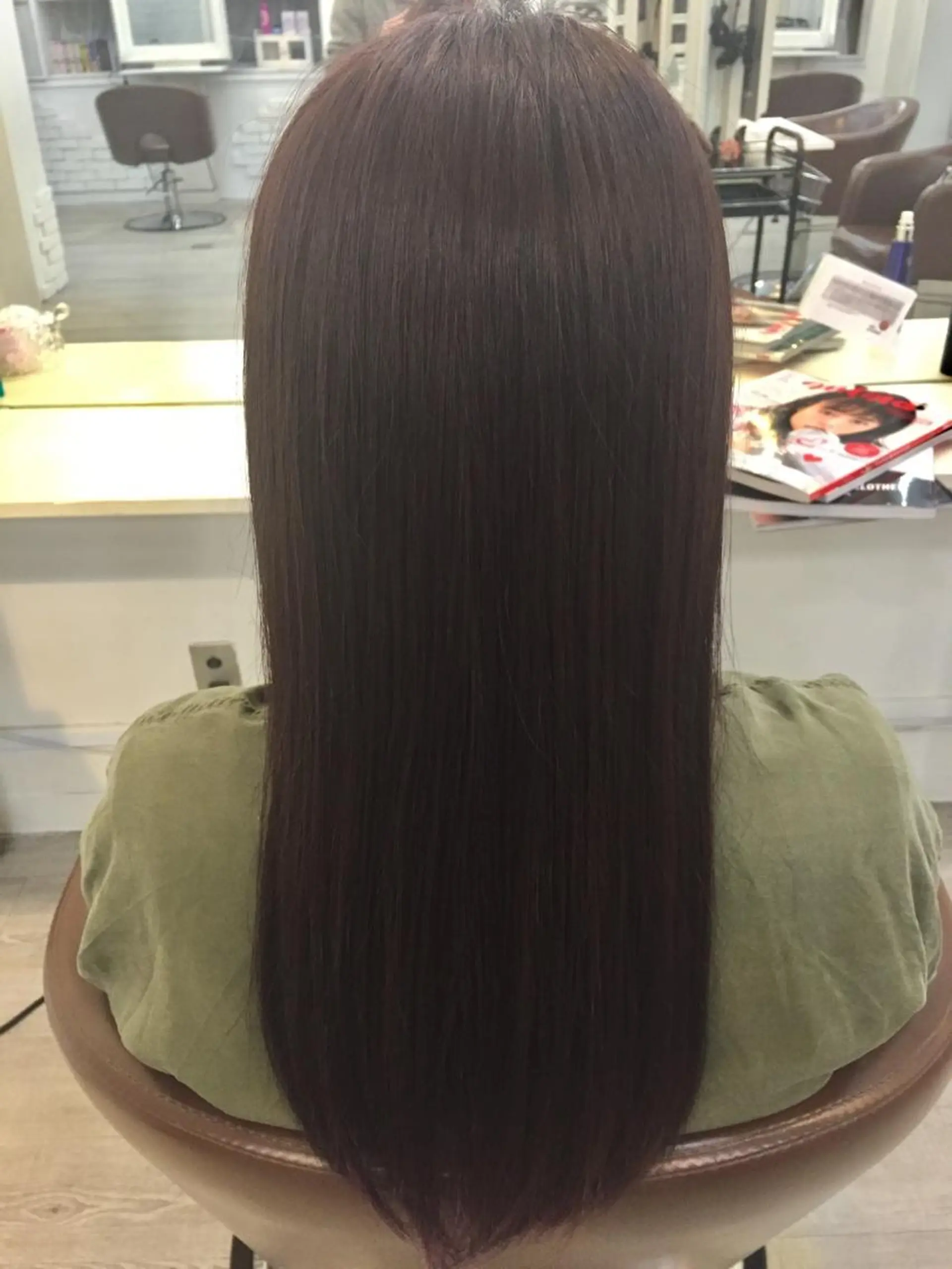 ロング カラー カット ヘアカラー トリートメント 【艶髪、髪質改善✨】 Zina杉川のヘアスタイル