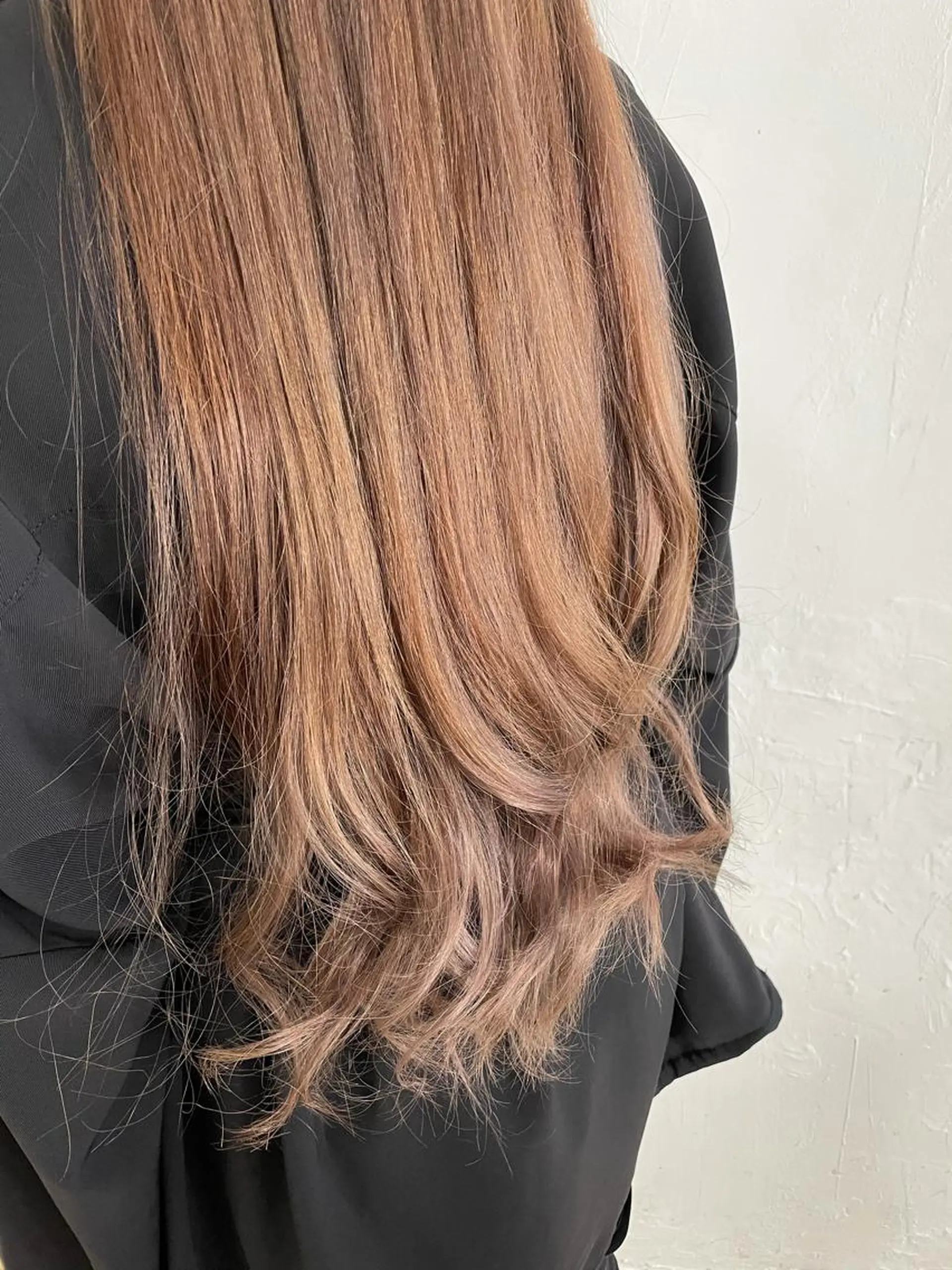 カラー ベージュカラー ピンクカラー ピンクベージュ ☻エリカワ ノア☻のヘアスタイル