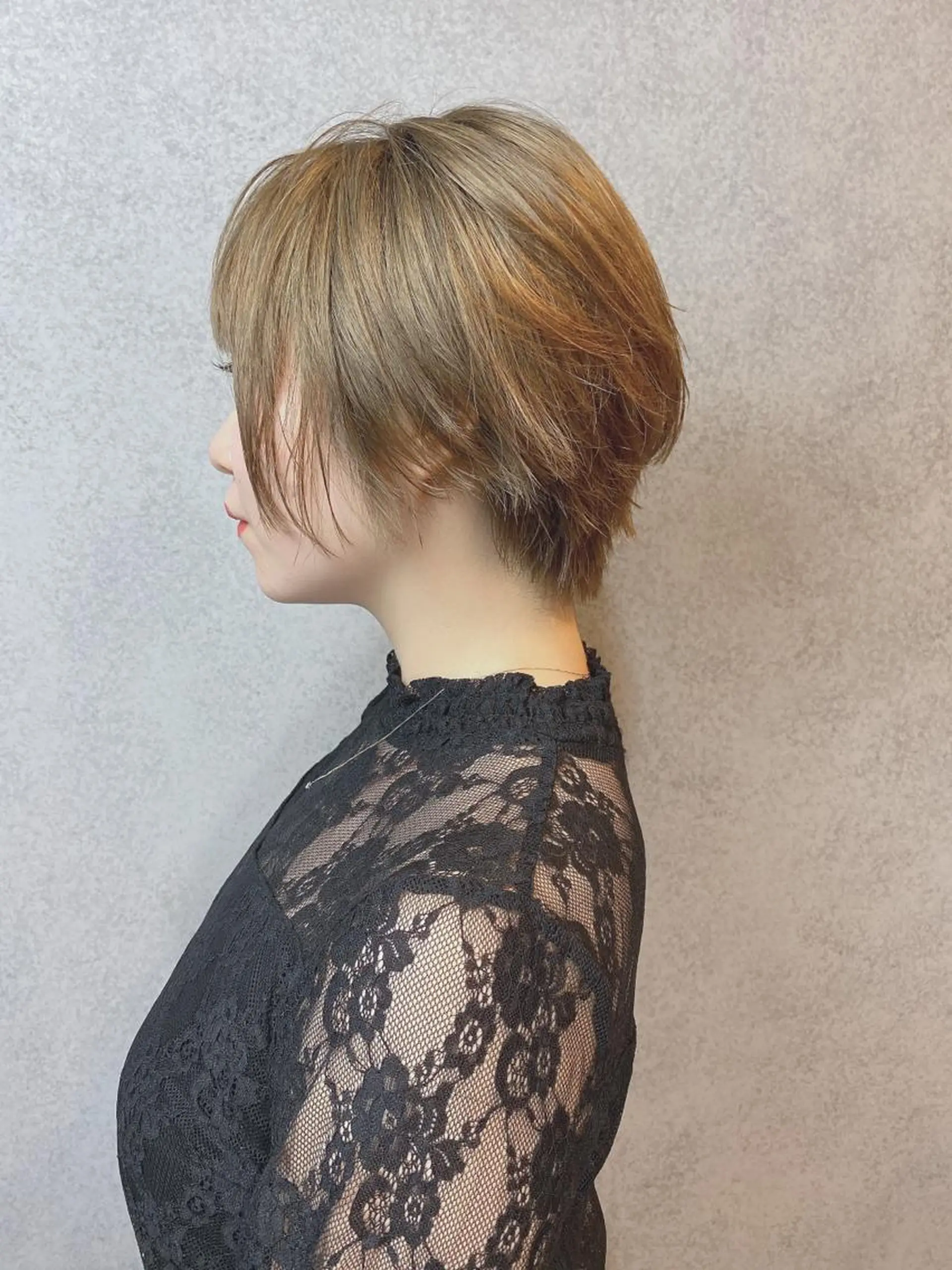 ショート カラー 丸山 晶平のヘアスタイル