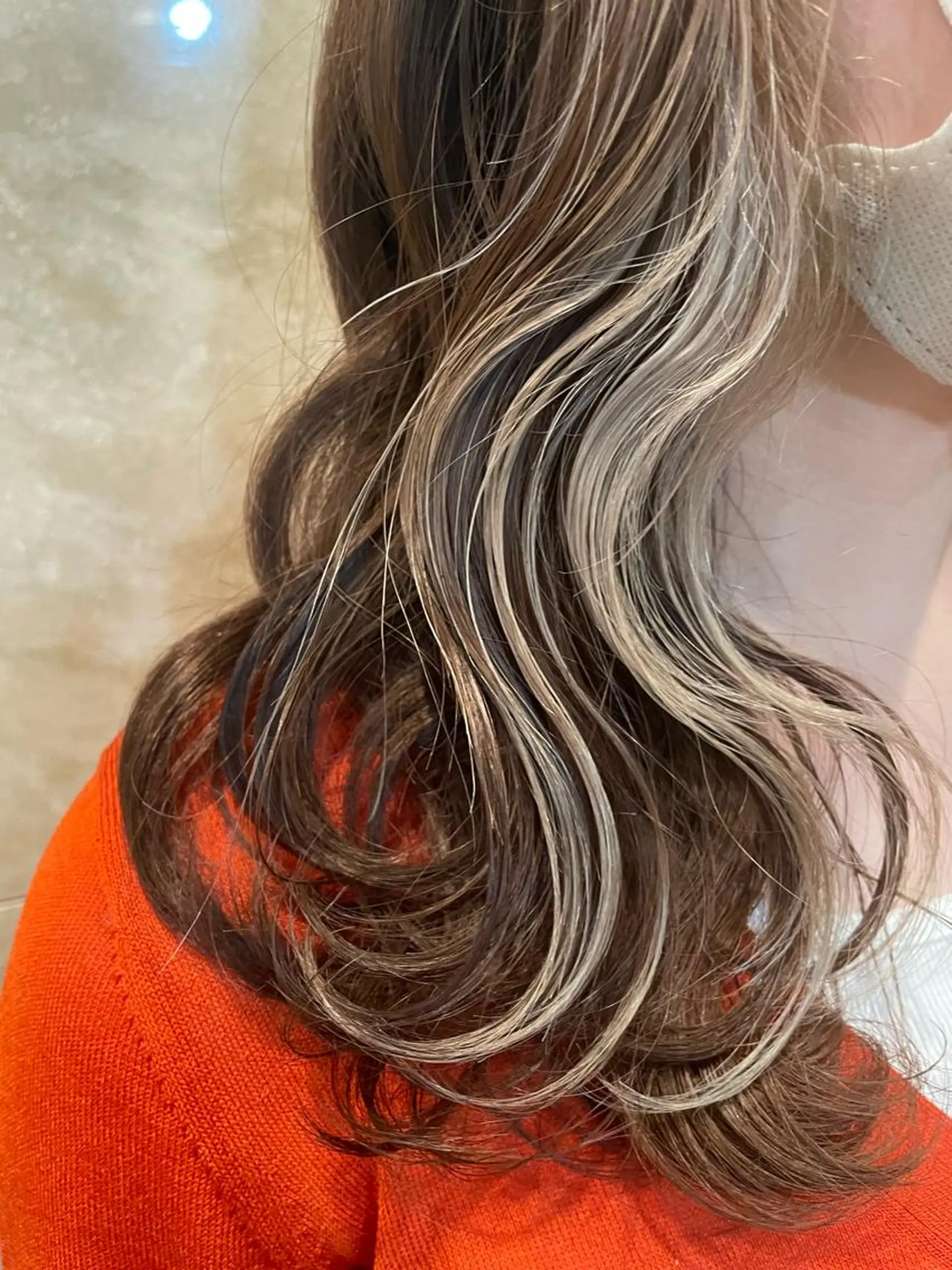 セミロング カラー ヘアカラー トリートメント 🍓 JURiA 🍓のヘアスタイル