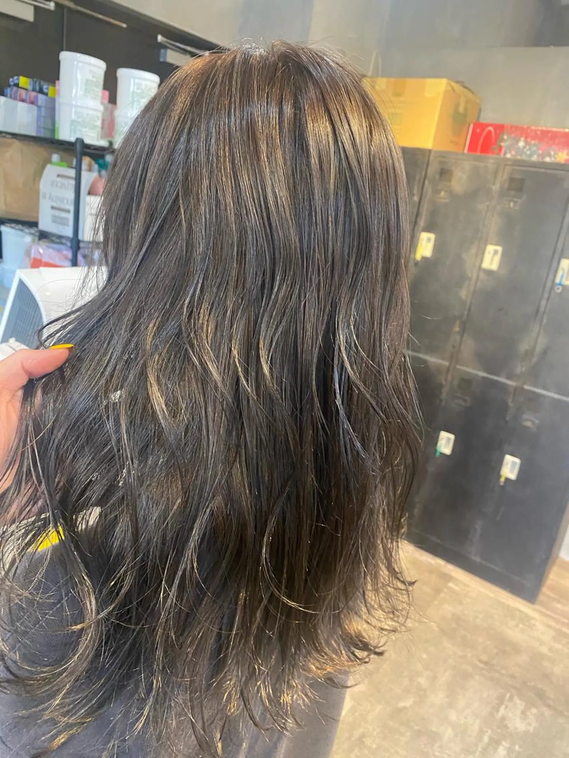 ロング ヘアカラー トリートメント sail所属・sail ミウのヘアスタイル