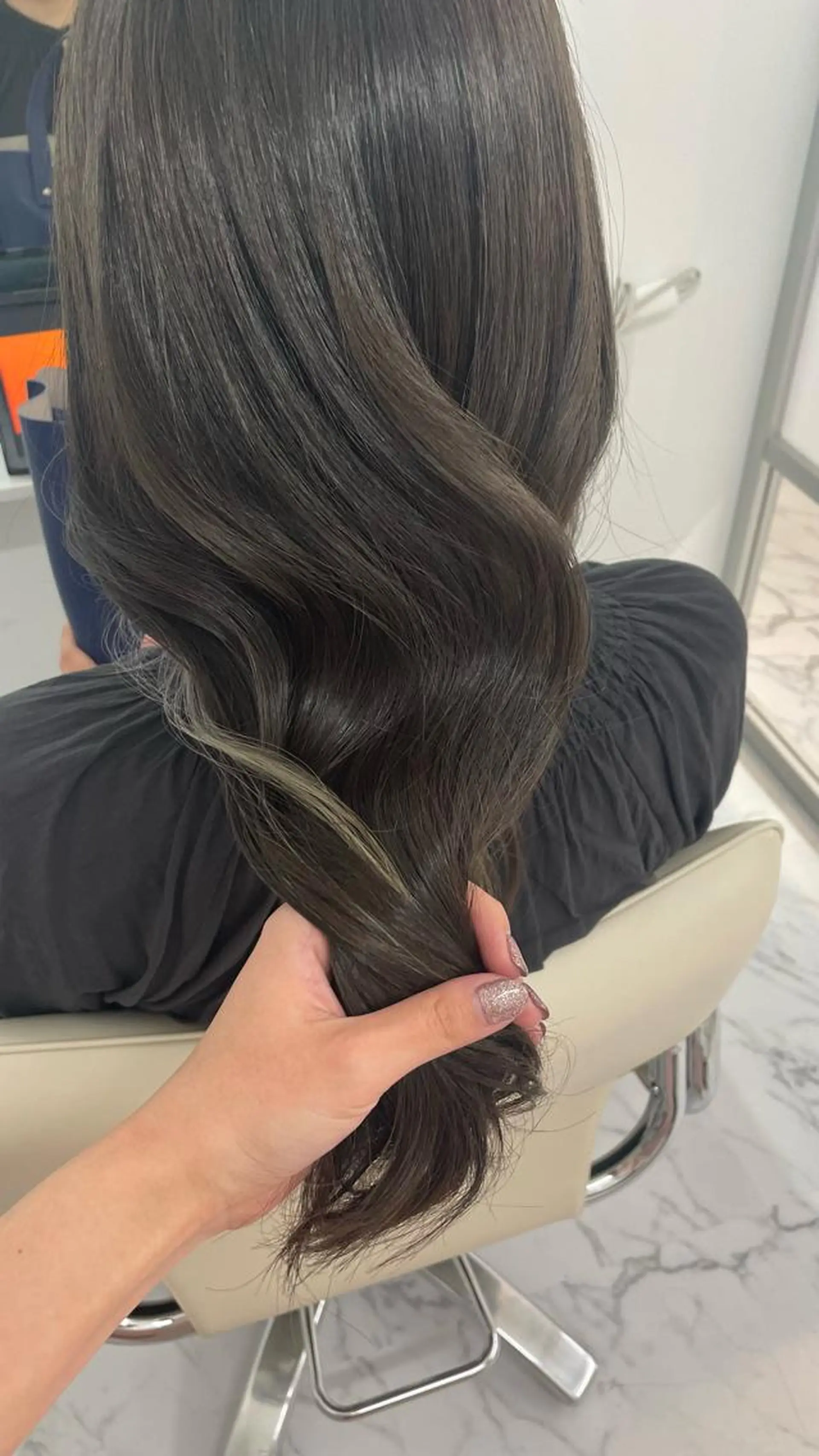 ロング 赤味消しcolor 🥣♡Ayaのヘアスタイル
