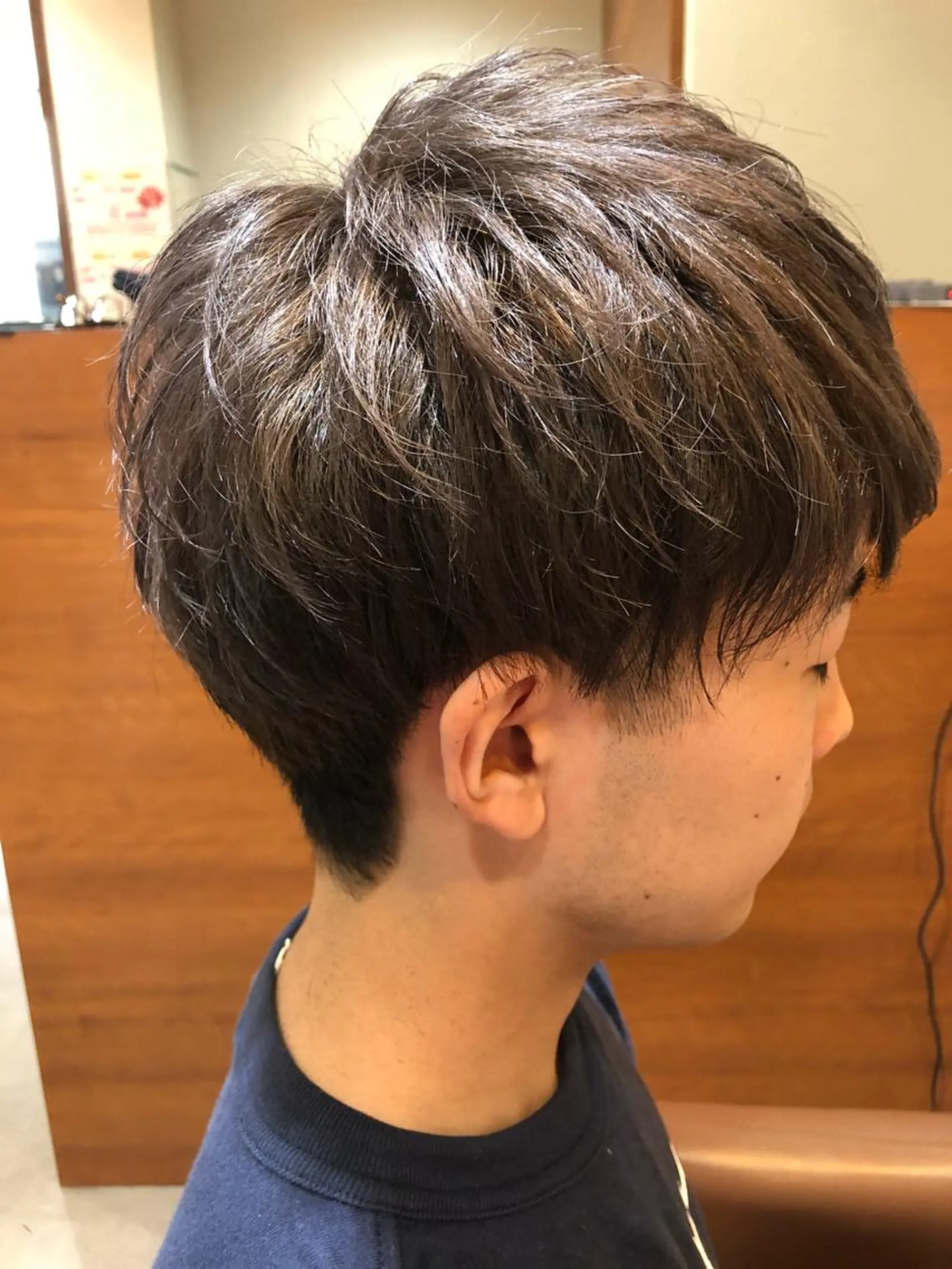 カラー メンズ グレージュ 【PRIMAL】萩原 凌のヘアスタイル