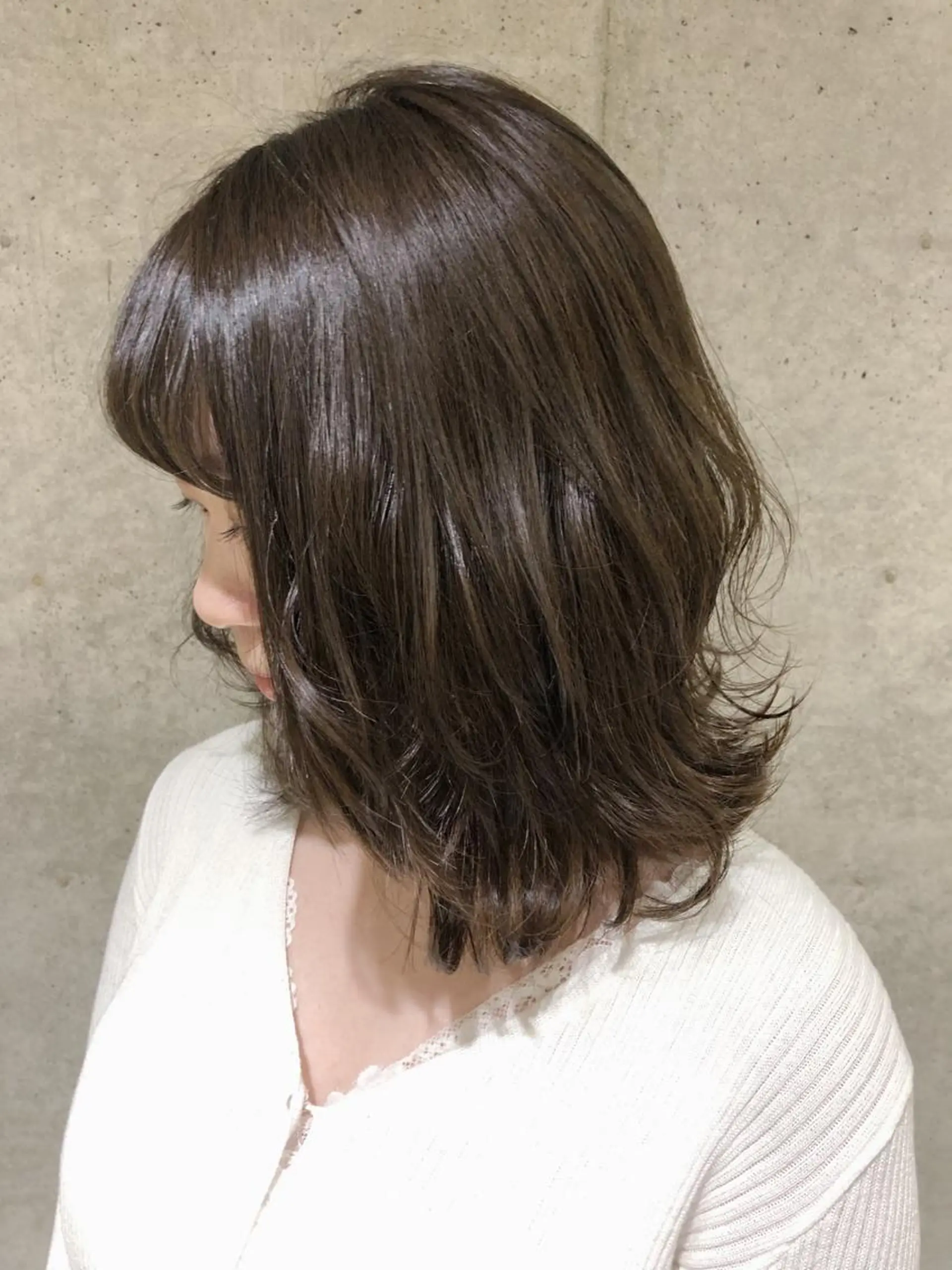 ミディアム カラー カット ヘアカラー トリートメント LA KING GINZA TOKYO所属・🧡ショートの達人 🧡SHOのヘアスタイル