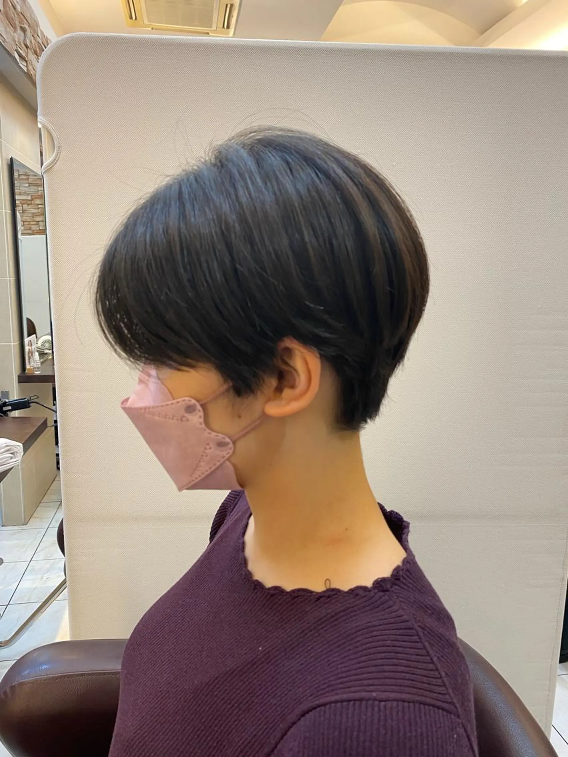 ショート あ あのヘアスタイル