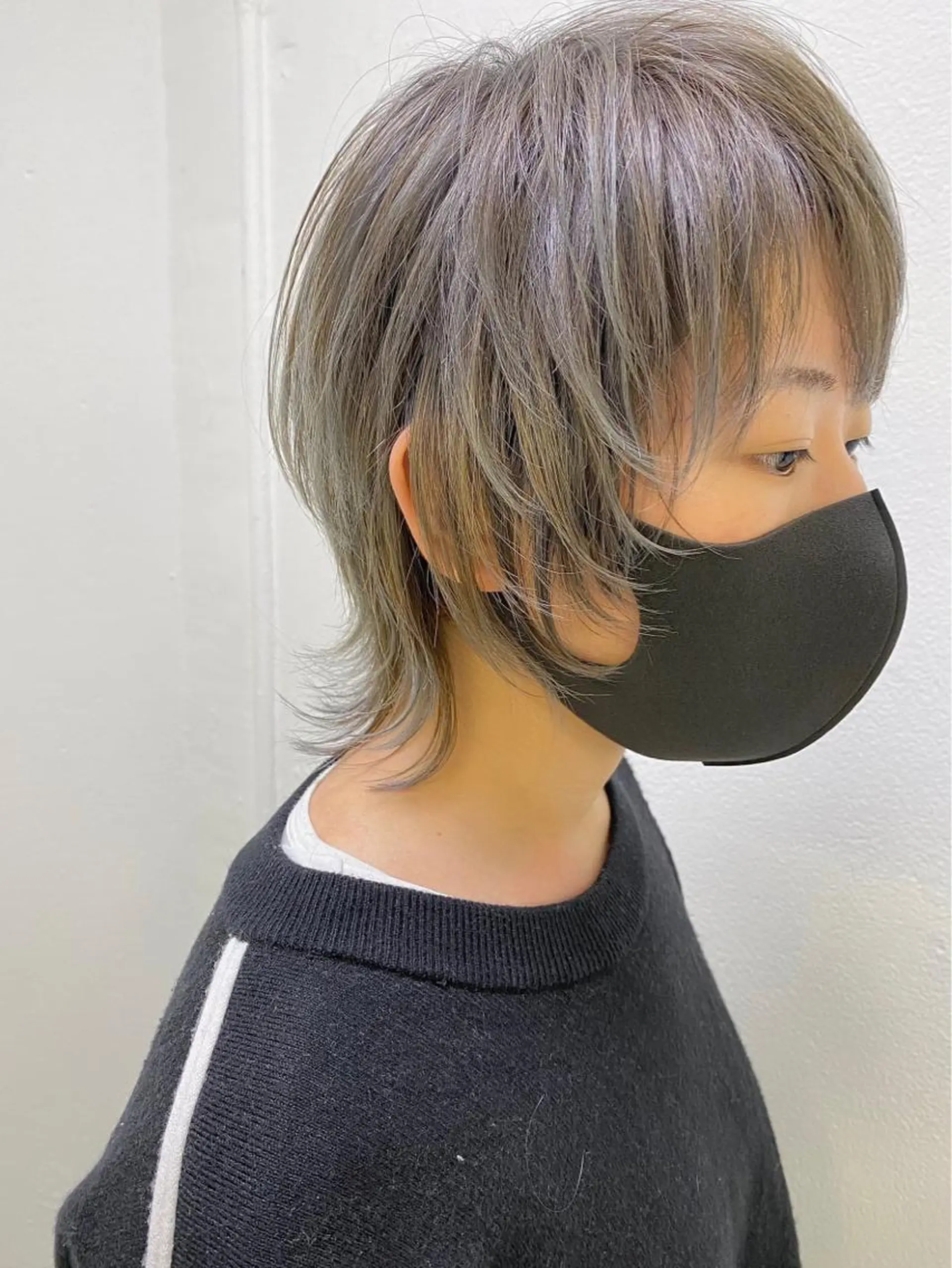 ミディアム レイヤーカット ウルフカット 👻個性派/透明感 /栄/misaのヘアスタイル