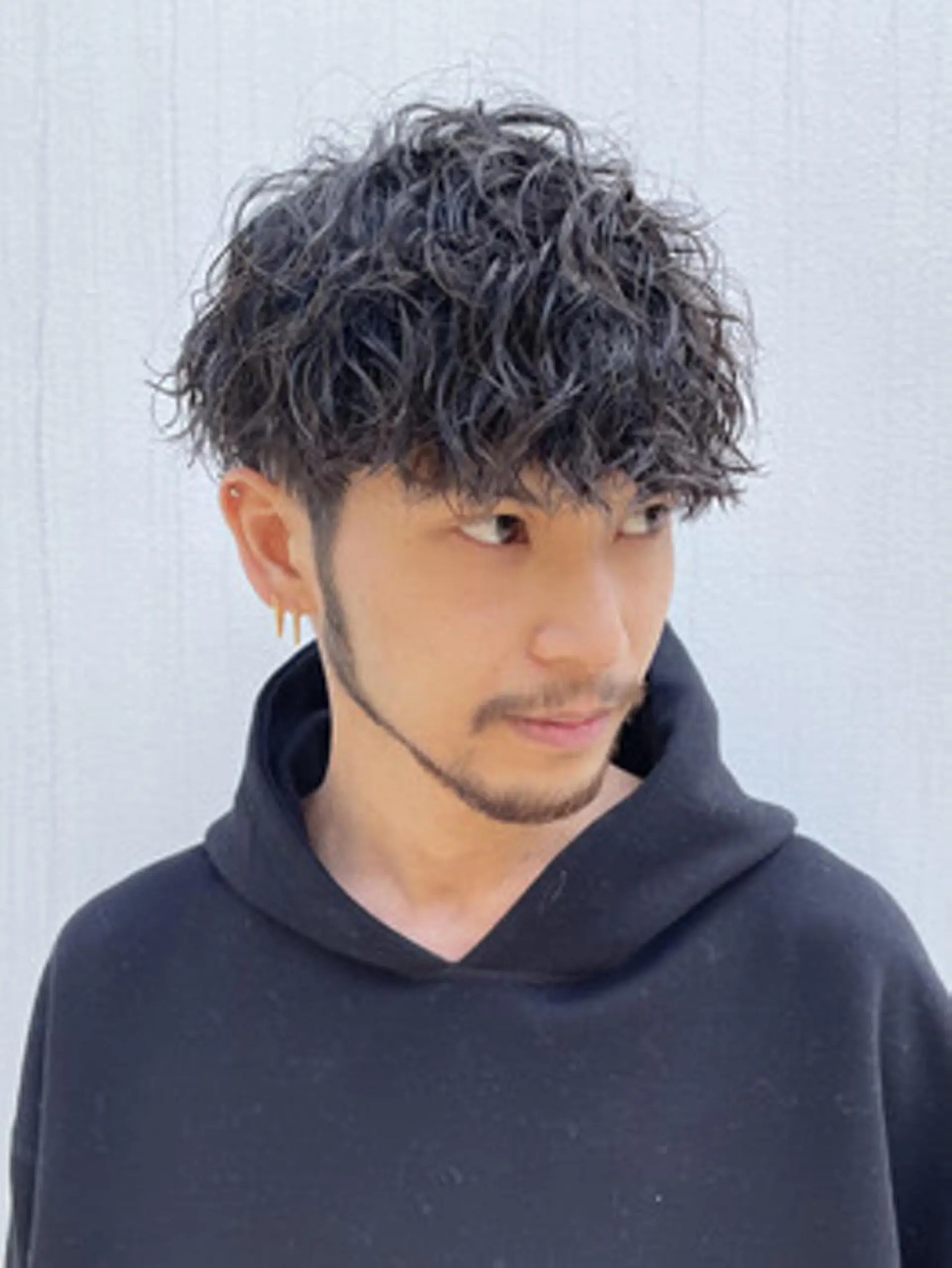 パーマ メンズ カット パーマ トリートメント 当日予約⭕️ fifth渋谷太田のヘアスタイル