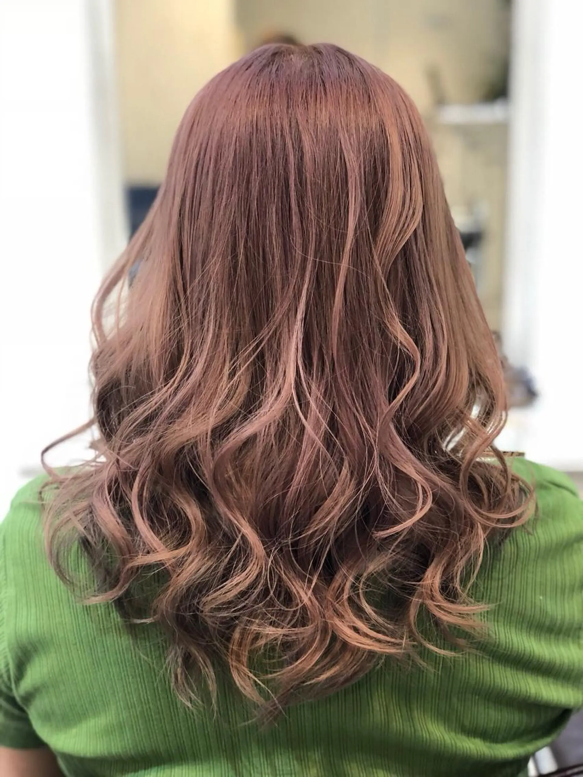 セミロング カラー ヘアアレンジ エクステ地域最安値★ Device梅田のヘアスタイル