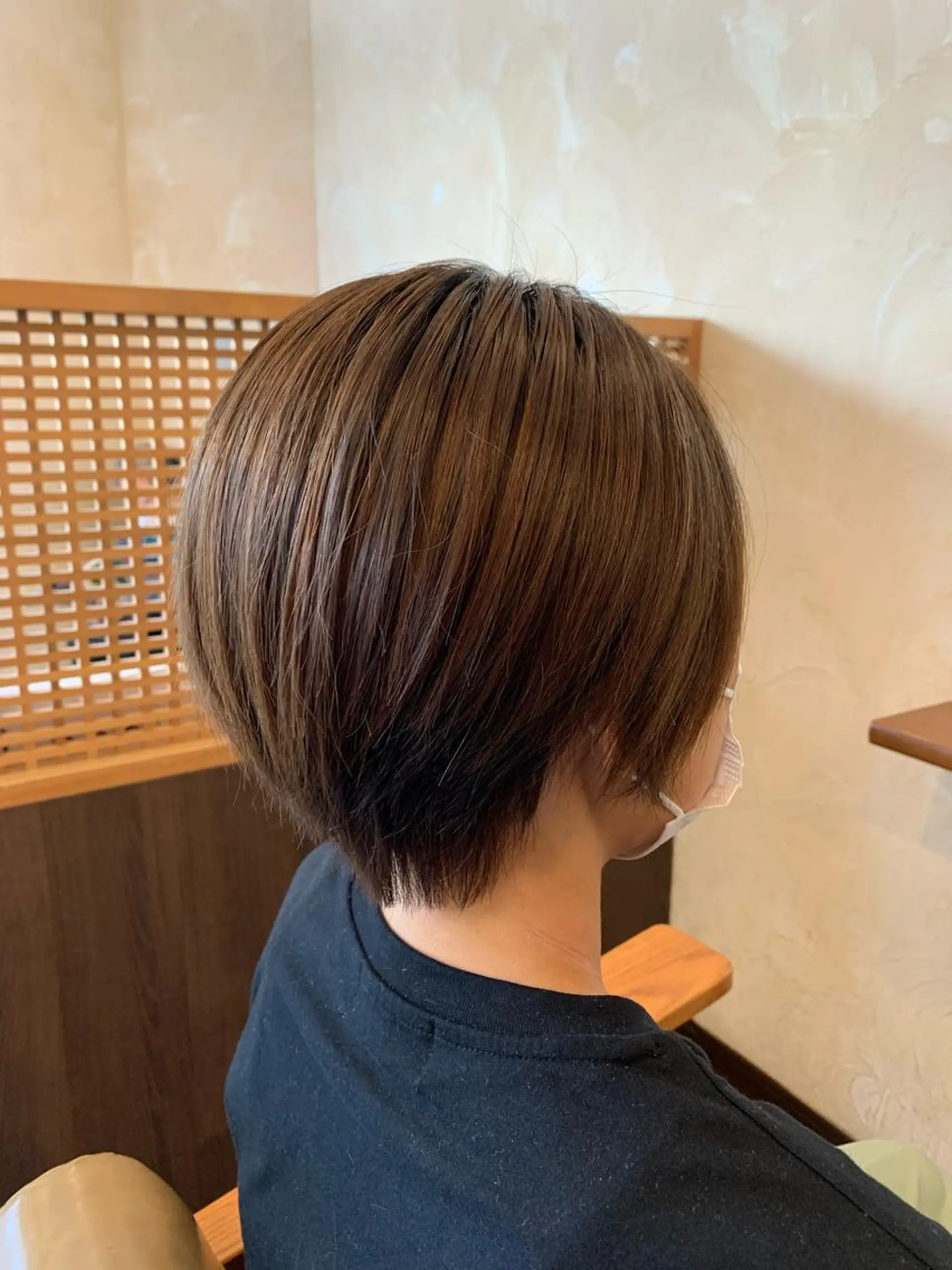 ショート カラー クセを最大限に活かす メンズパーマ奈良大祐のヘアスタイル