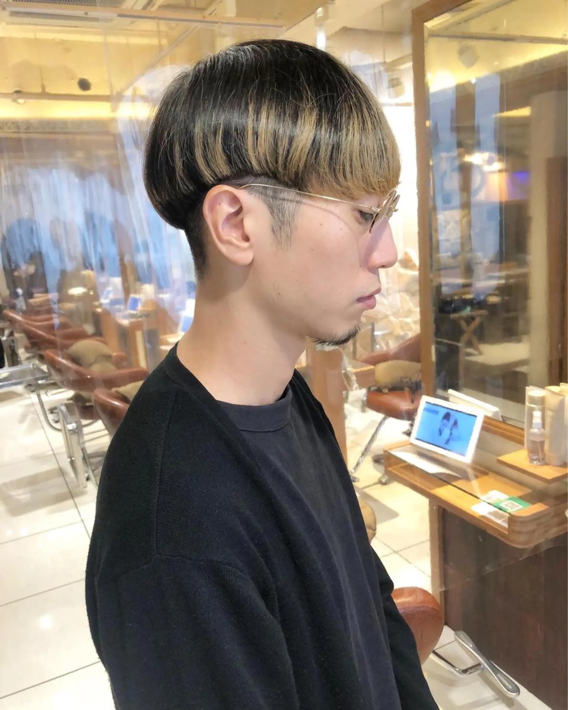 カラー メンズ マッシュ 【ディレクター 🧸🤍田澤 唯那】のヘアスタイル