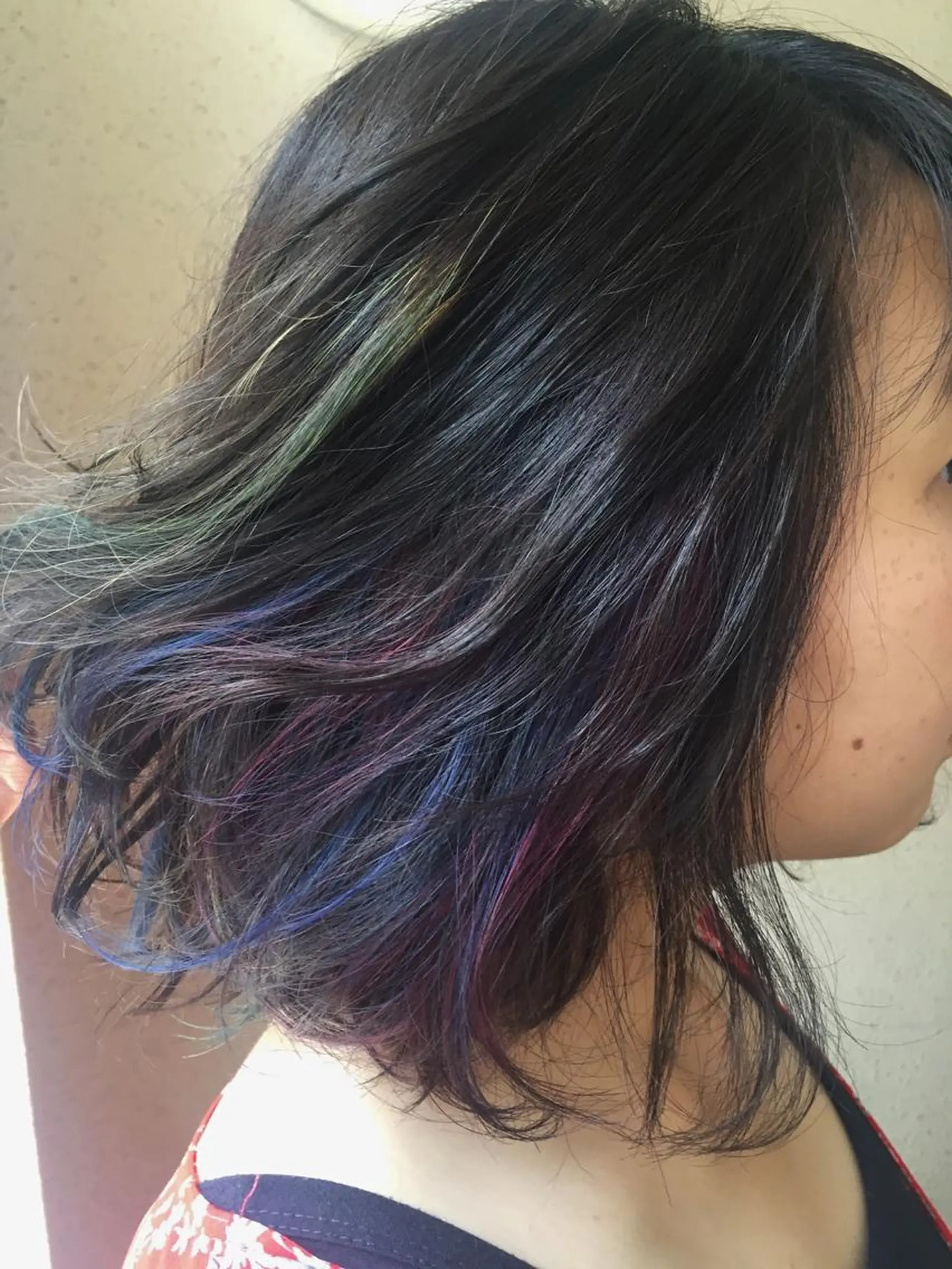 ミディアム カラー パーマ ヘアアレンジ メンズ キッズ ネイル マツエク・マツパ デザインカラー 新宿/髪質改善/ 美髪矯正✨浅江通友のヘアスタイル