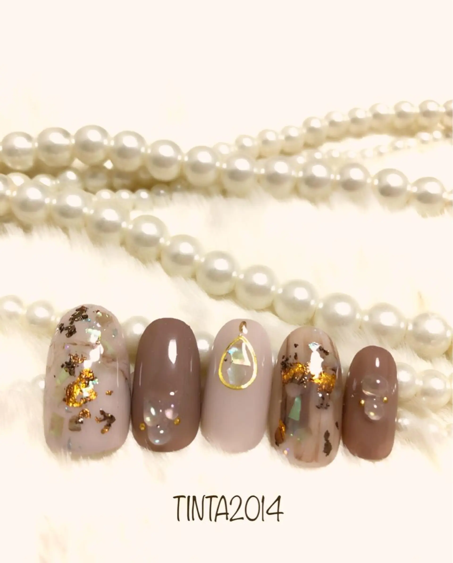 ネイル ニュアンスネイル ネイルサロン ティンタ所属・馬場 典子のネイルデザイン