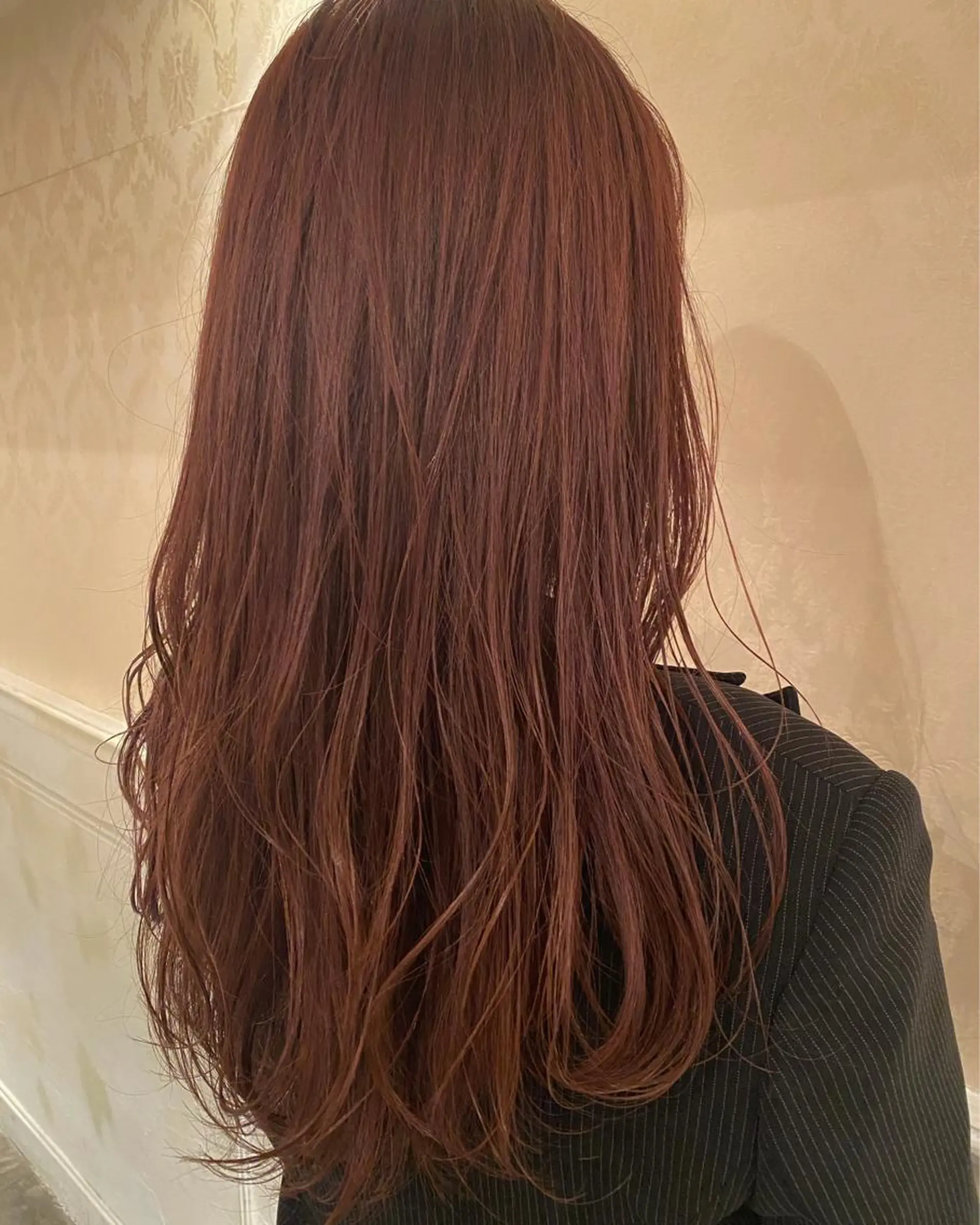 ロング カラー 髪質改善/美髪矯正 林田和真のヘアスタイル