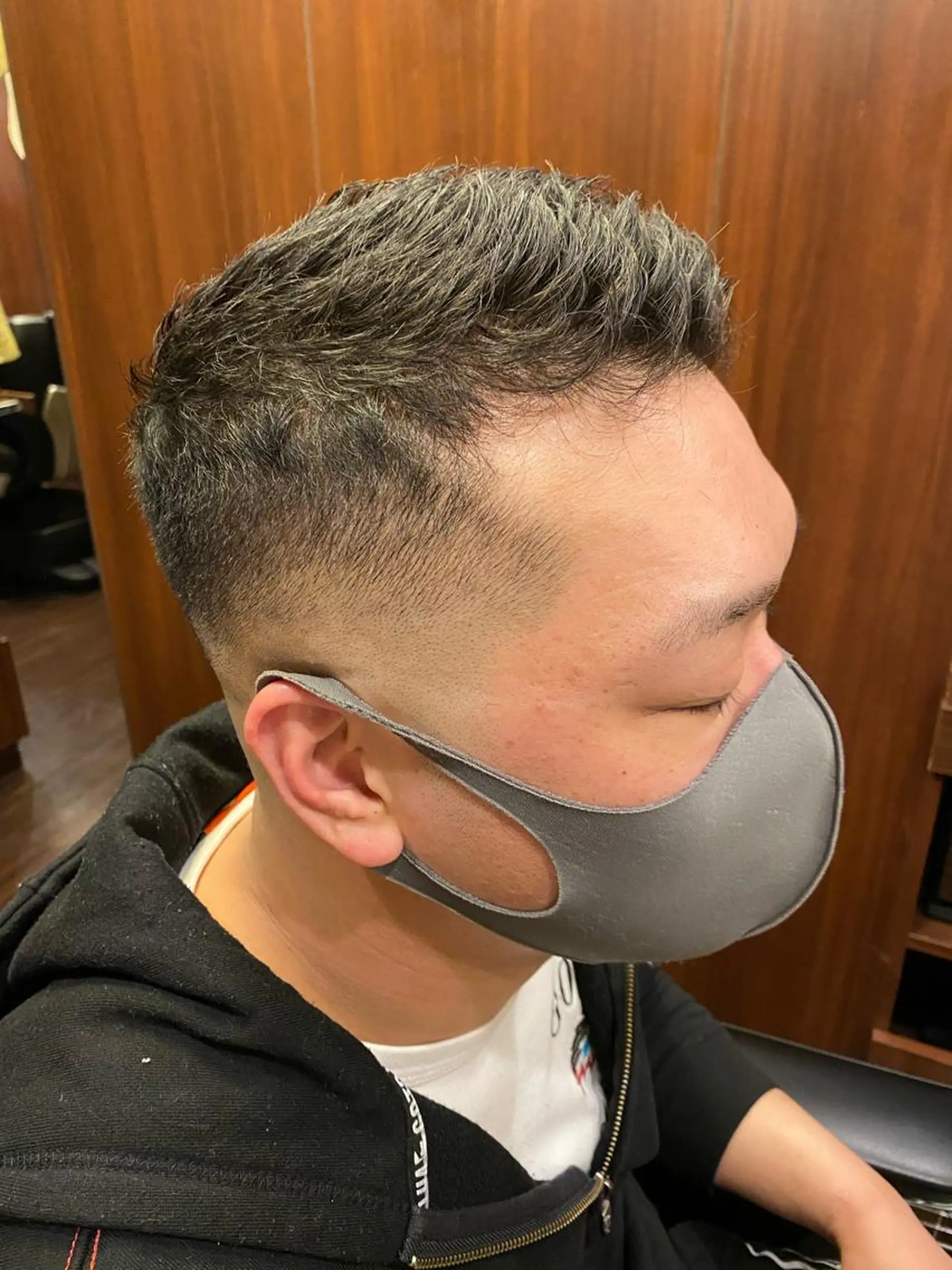 ショート メンズ 浅見 天翔のヘアスタイル