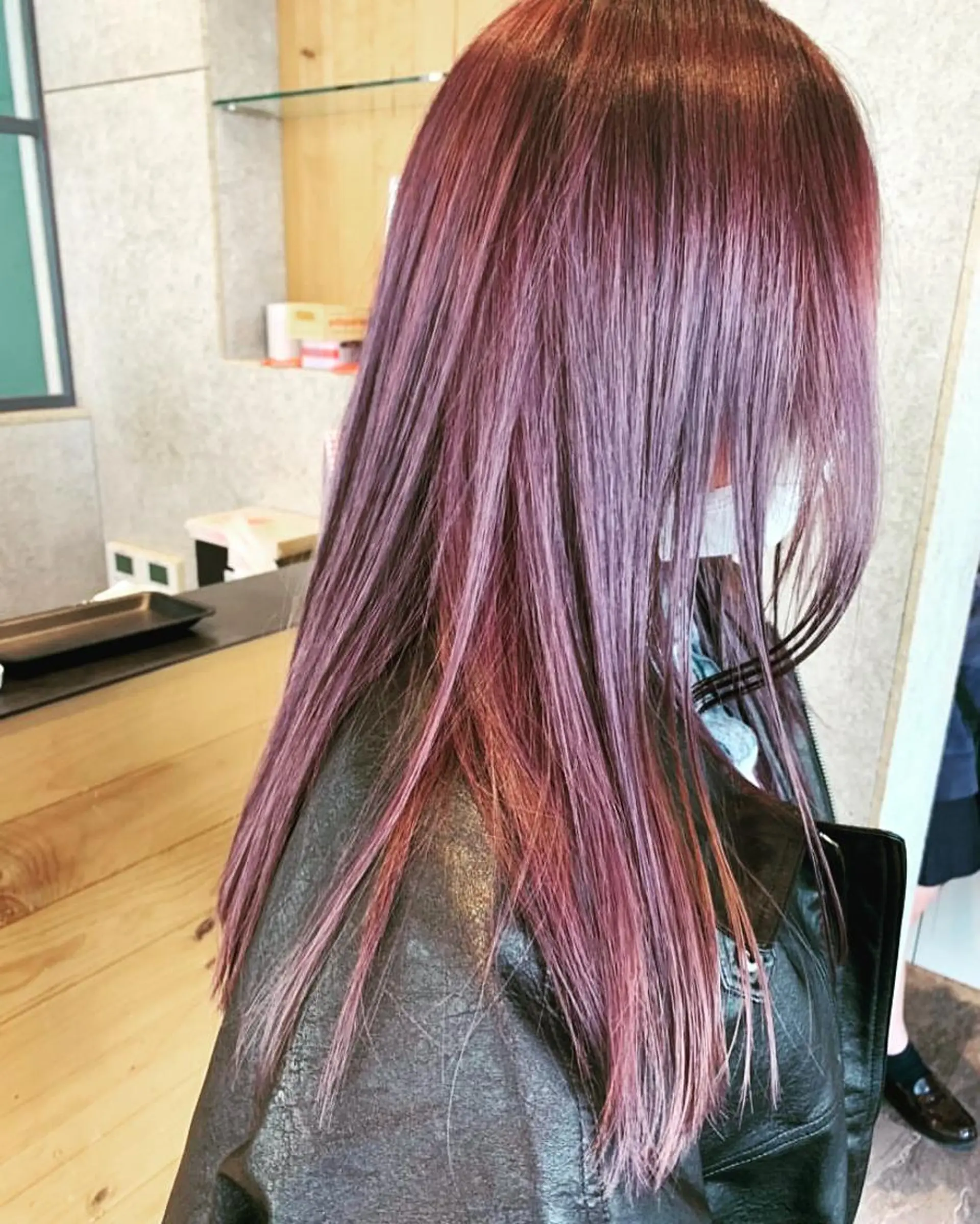 ロング カラー ヘアカラー 🌈艶カラー× メンズパーマ永埜🌈のヘアスタイル