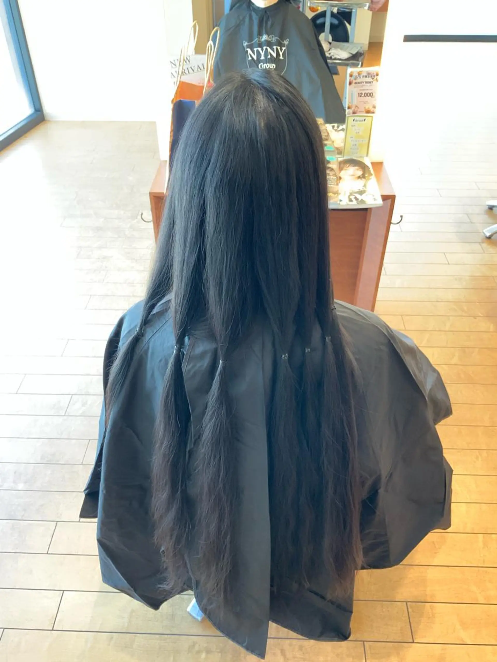 ロング パーマ 透明感カラー✨ツヤ髪 廣畑昌志のヘアスタイル