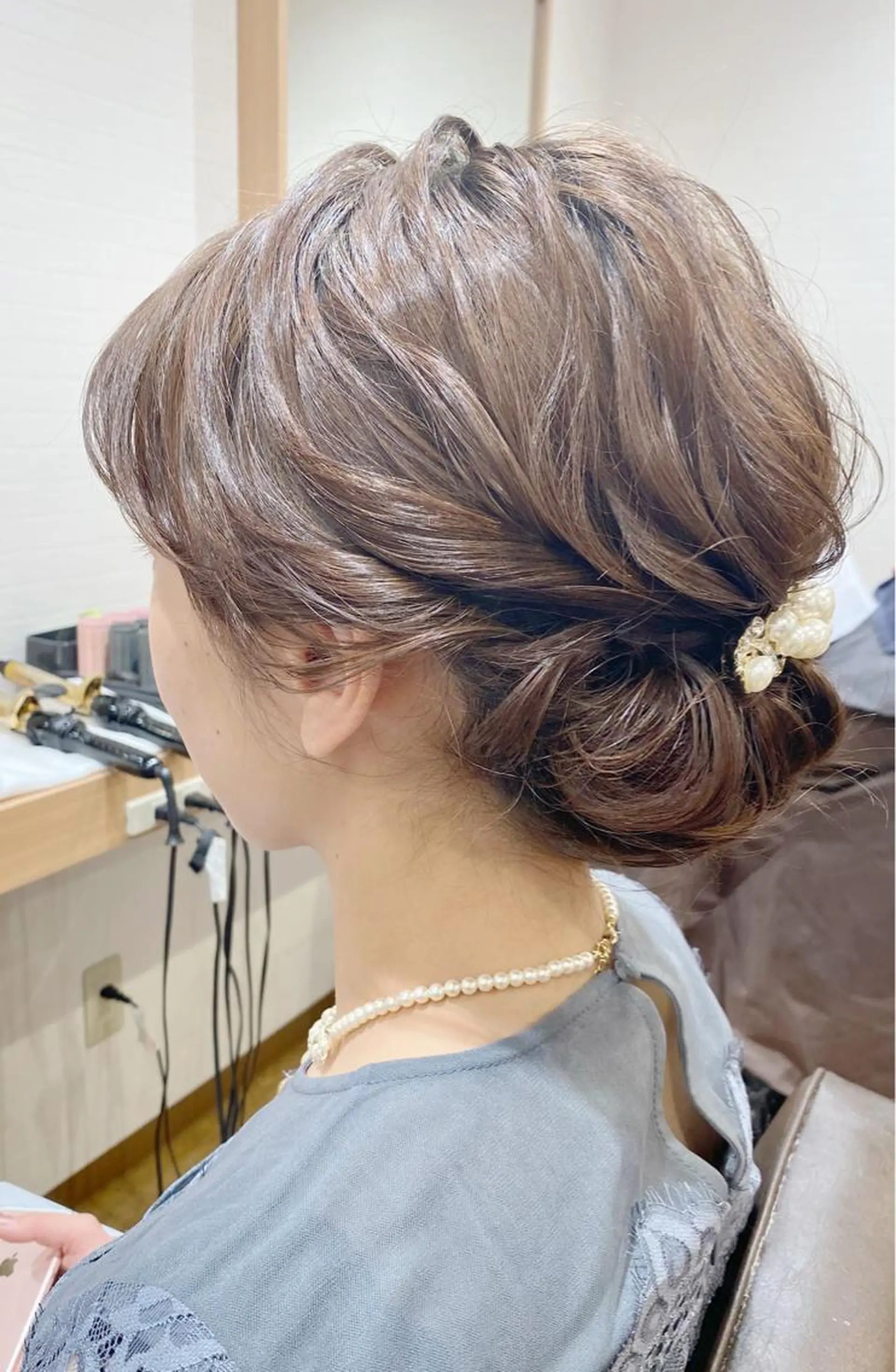 ヘアアレンジ ボブ ヘアセット GRANLUSSO 〜グランルッソ駅前店所属・木口 嘉美のヘアスタイル