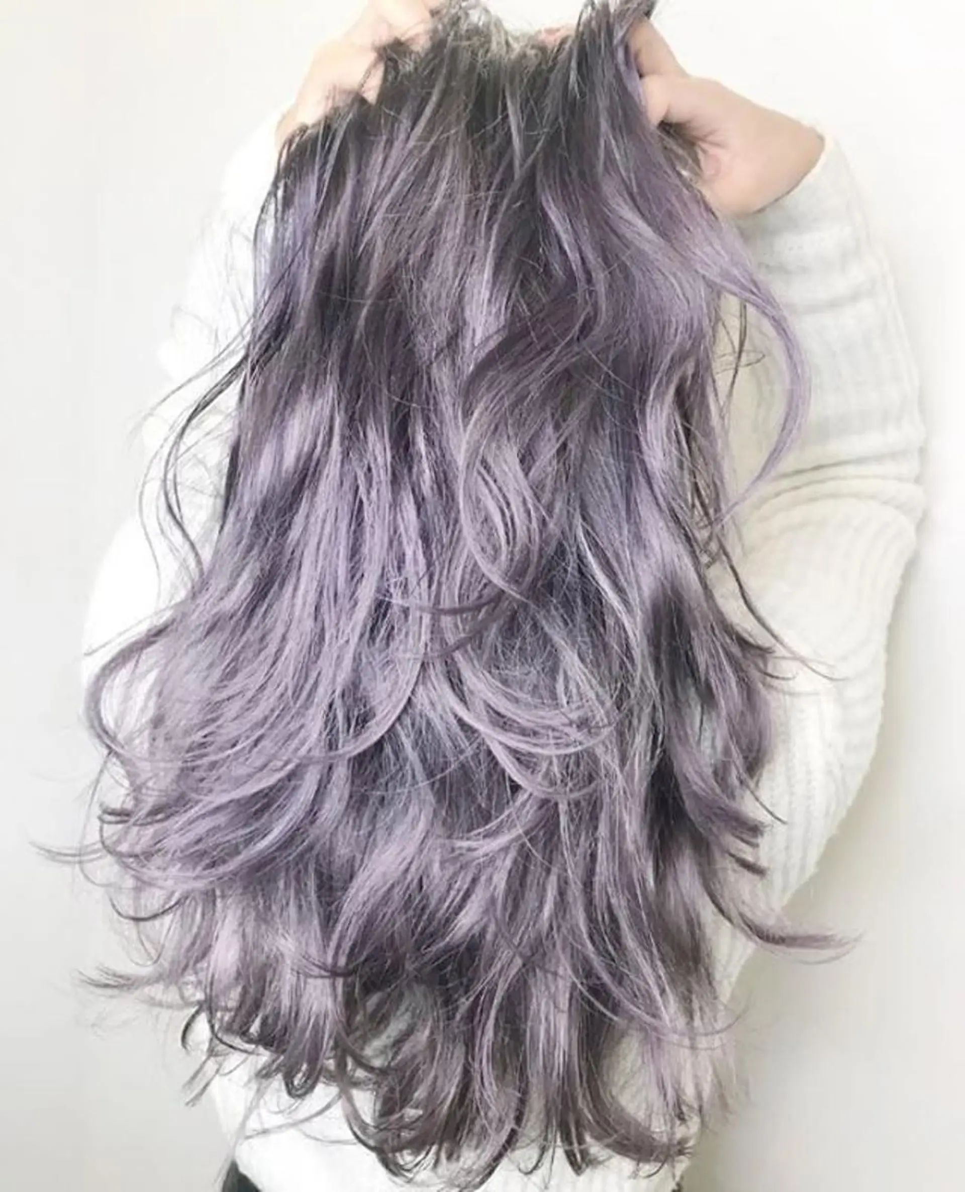 ロング カラー ヘアアレンジ アディクシーカラー アッシュ ベージュカラー グレージュ ハイライトカラー ヘアカラー トリートメント ヘッドスパ ヘアセット レイヤーカット/艶髪 🎀笠原 優花🎀のヘアスタイル