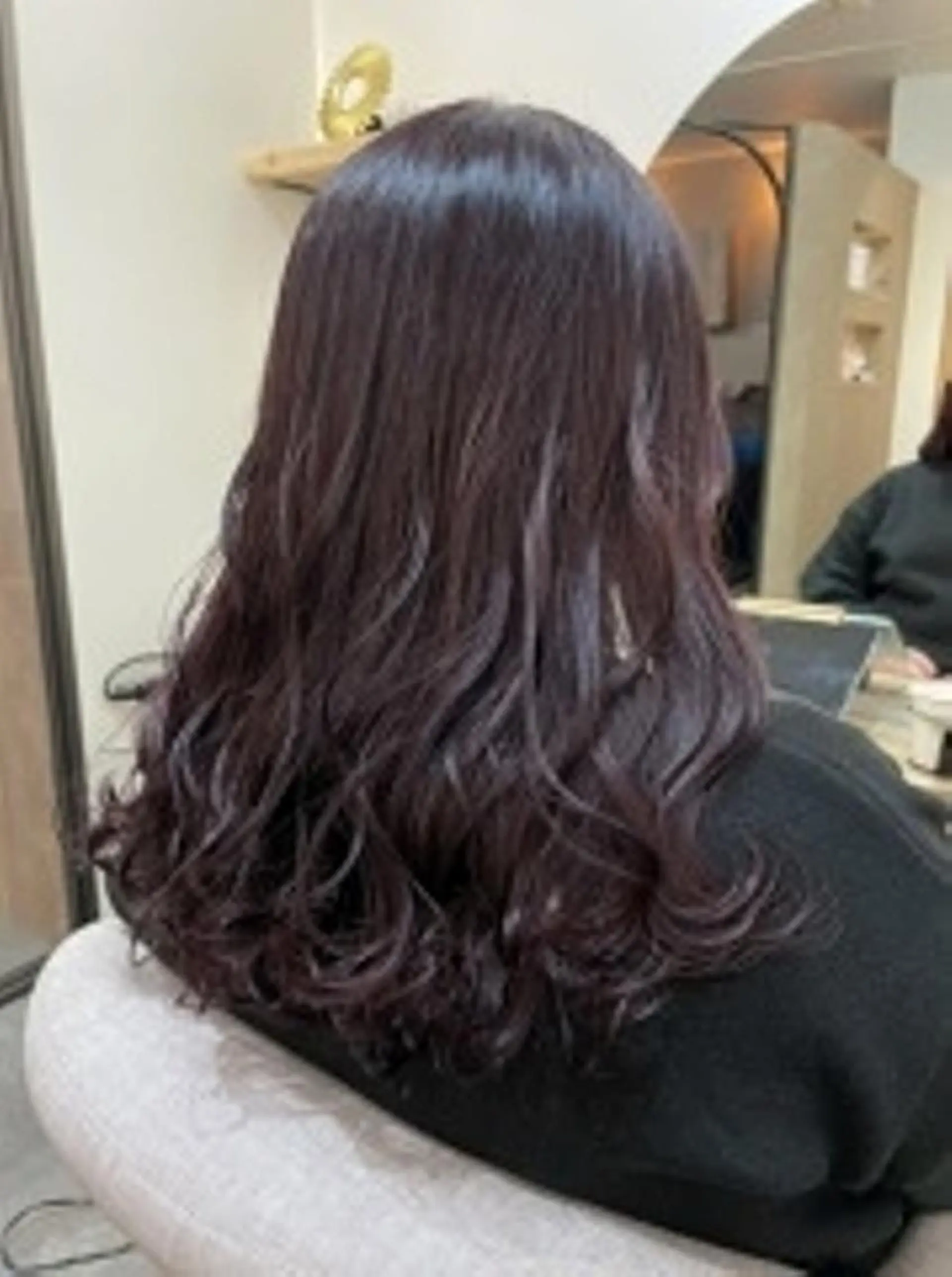 ロング カラー ブラウンカラー カット ヘアカラー トリートメント Rinko リンコのヘアスタイル