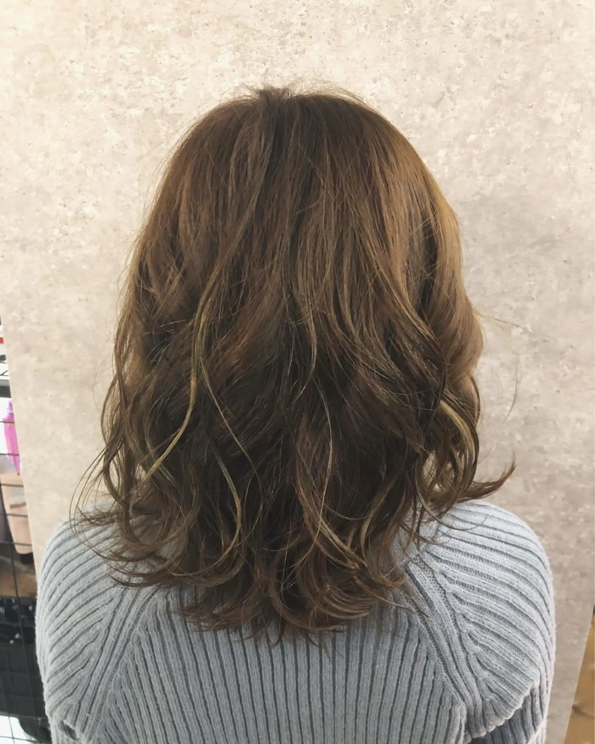 ミディアム 髪質改善縮毛矯正 リピートNo.1米倉のヘアスタイル