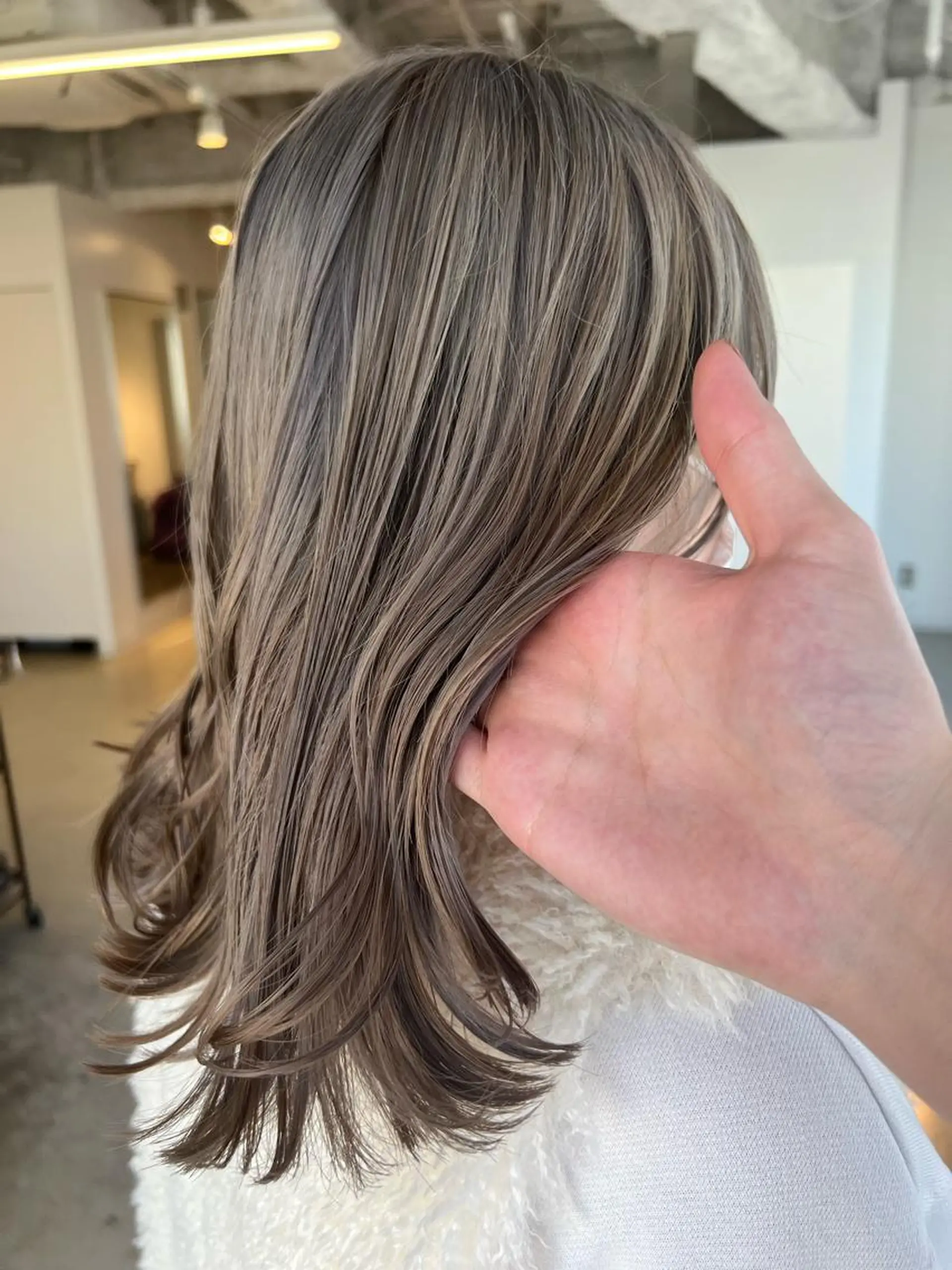 ミディアム ヘアカラー DAYS 2nd 久木山湧也のヘアスタイル