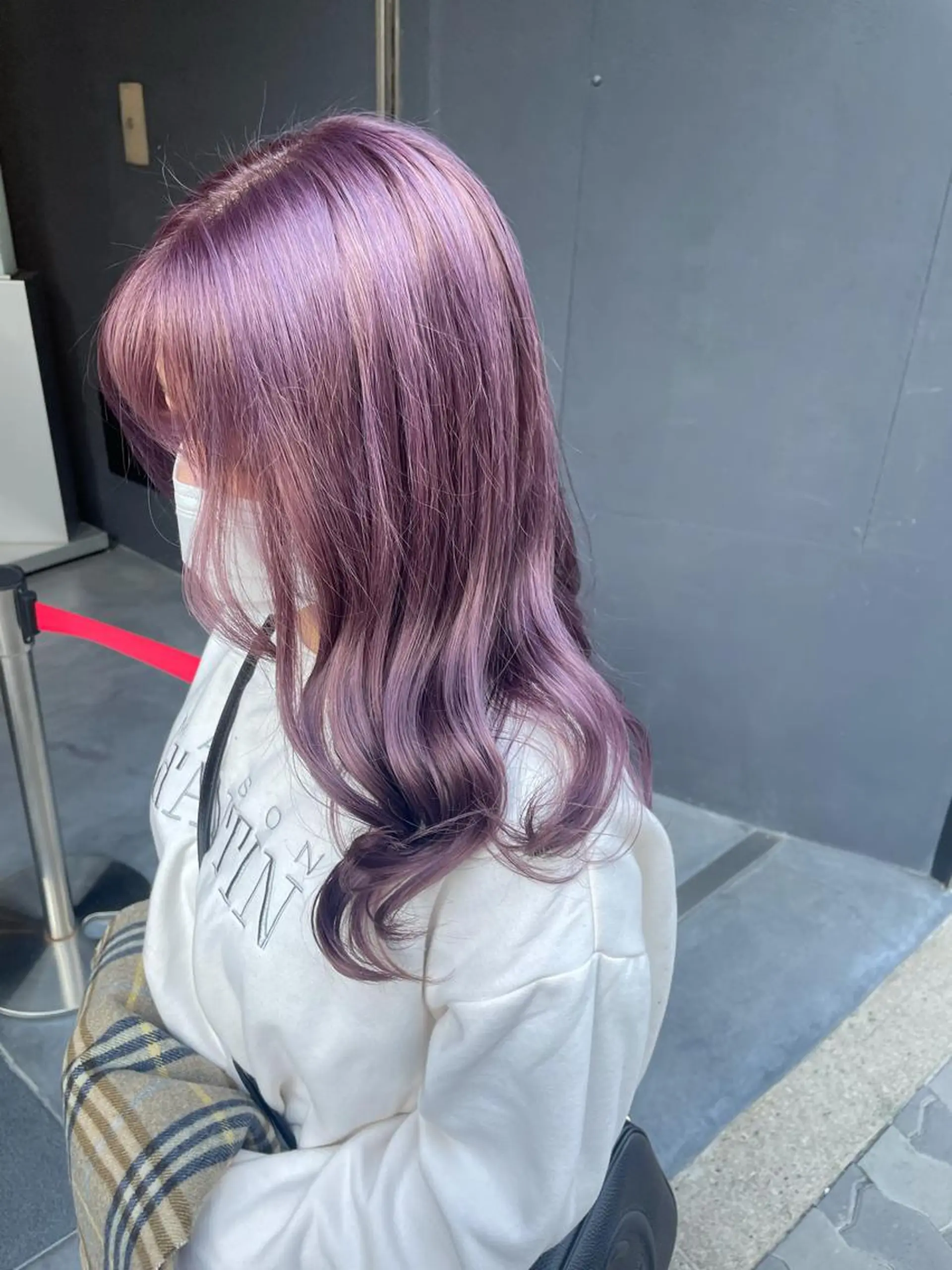 ロング カラー yohaku misakiのヘアスタイル