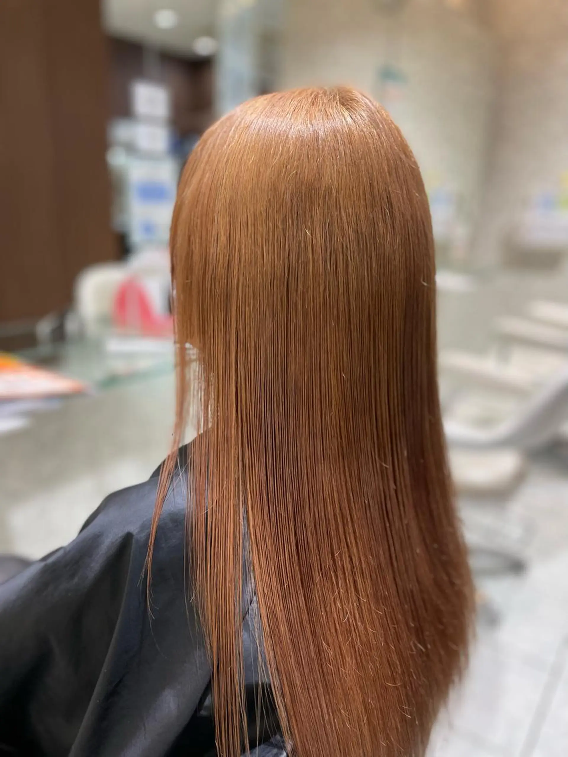 ロング カラー ベージュカラー ミルクティーベージュ AGU hair vigor 三条店所属・AGU 三条店 林　雄のヘアスタイル