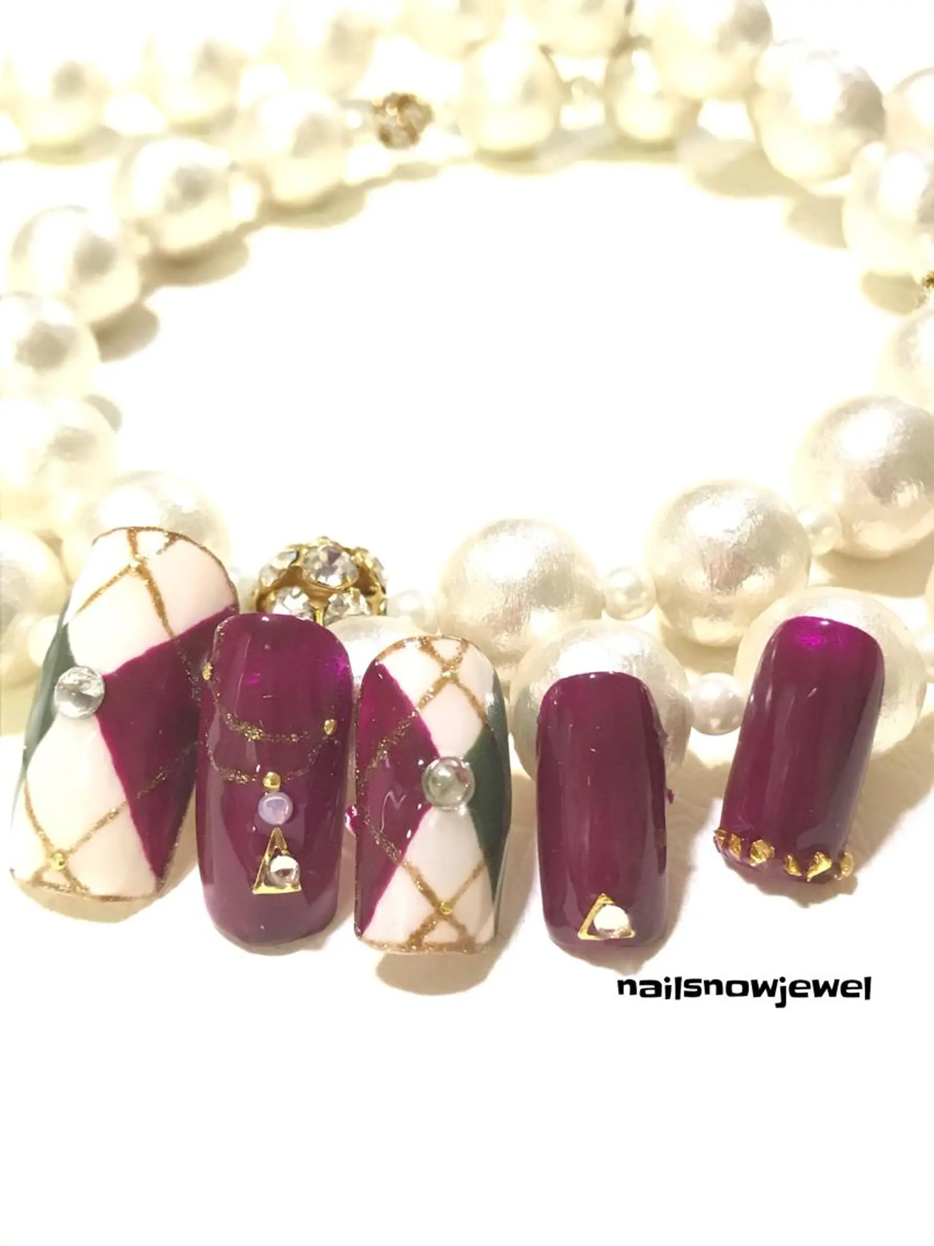ネイル nail snowjewelのネイルデザイン
