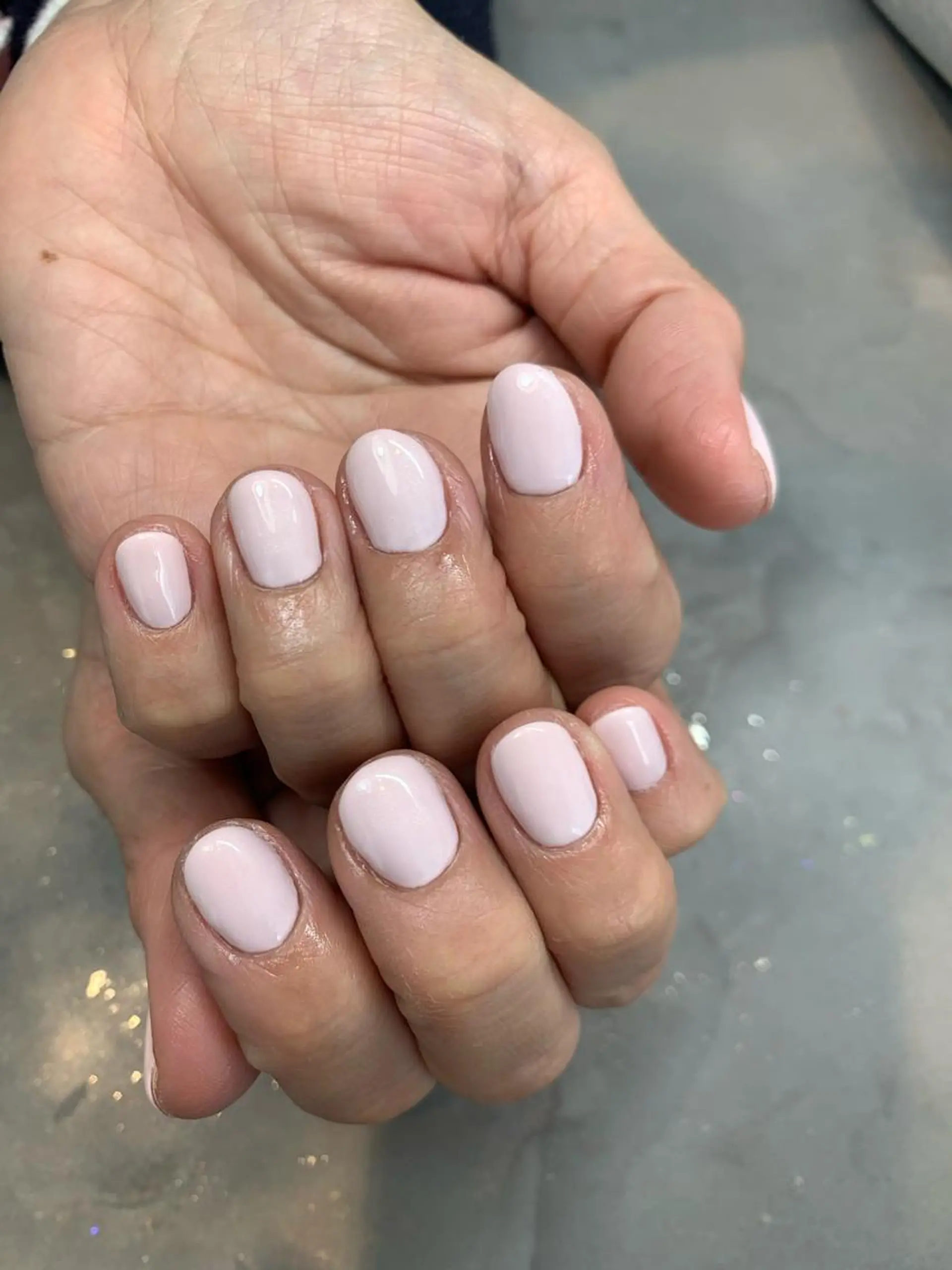 ネイル ワンカラーネイル アトリエ・マリス所属・福与 美幸のネイルデザイン