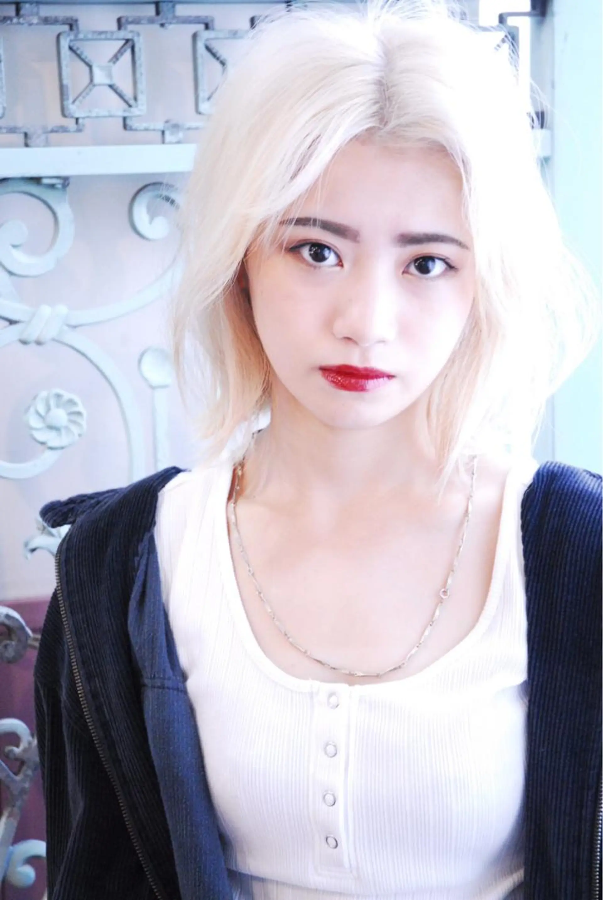 ミディアム カラー パーマ ヘアアレンジ ブリーチ ケアブリーチ グラデーションカラー ハイライトカラー インナーカラー 表参道Lise おおいしおりのヘアスタイル