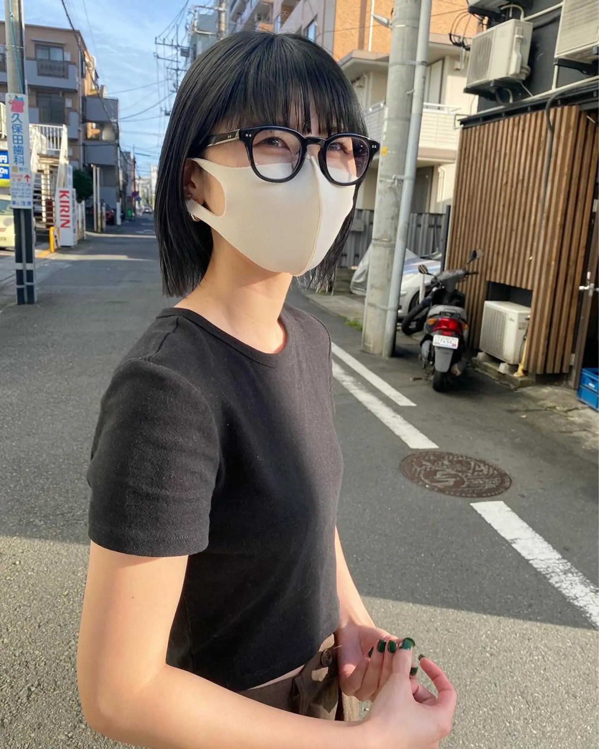 ショート カラー ヘアアレンジ ワイドバング パーマ指名No1 /namiのヘアスタイル