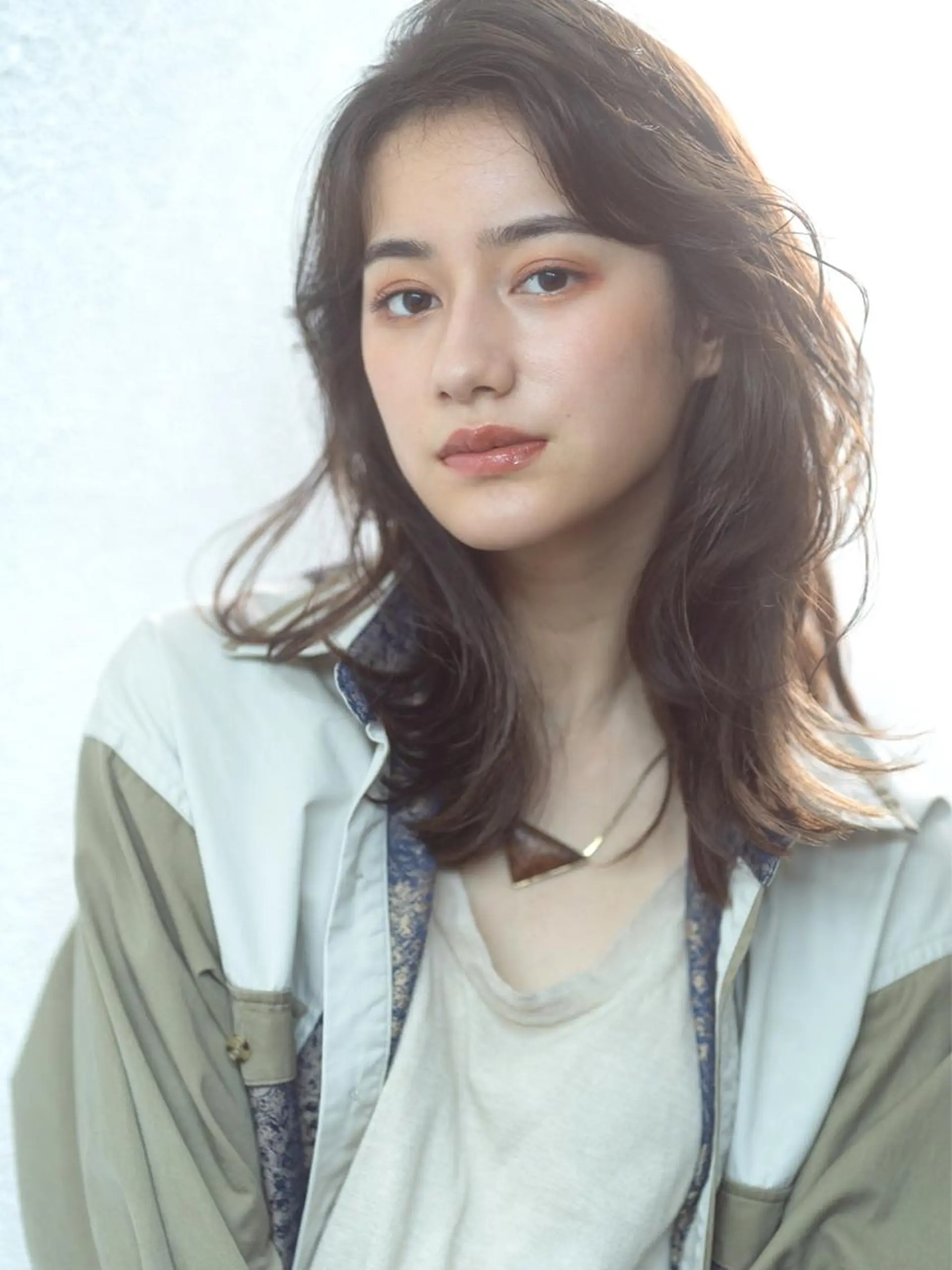 ミディアム カラー 🎀ハイトーン/レイ ヤー/Reina🎀のヘアスタイル