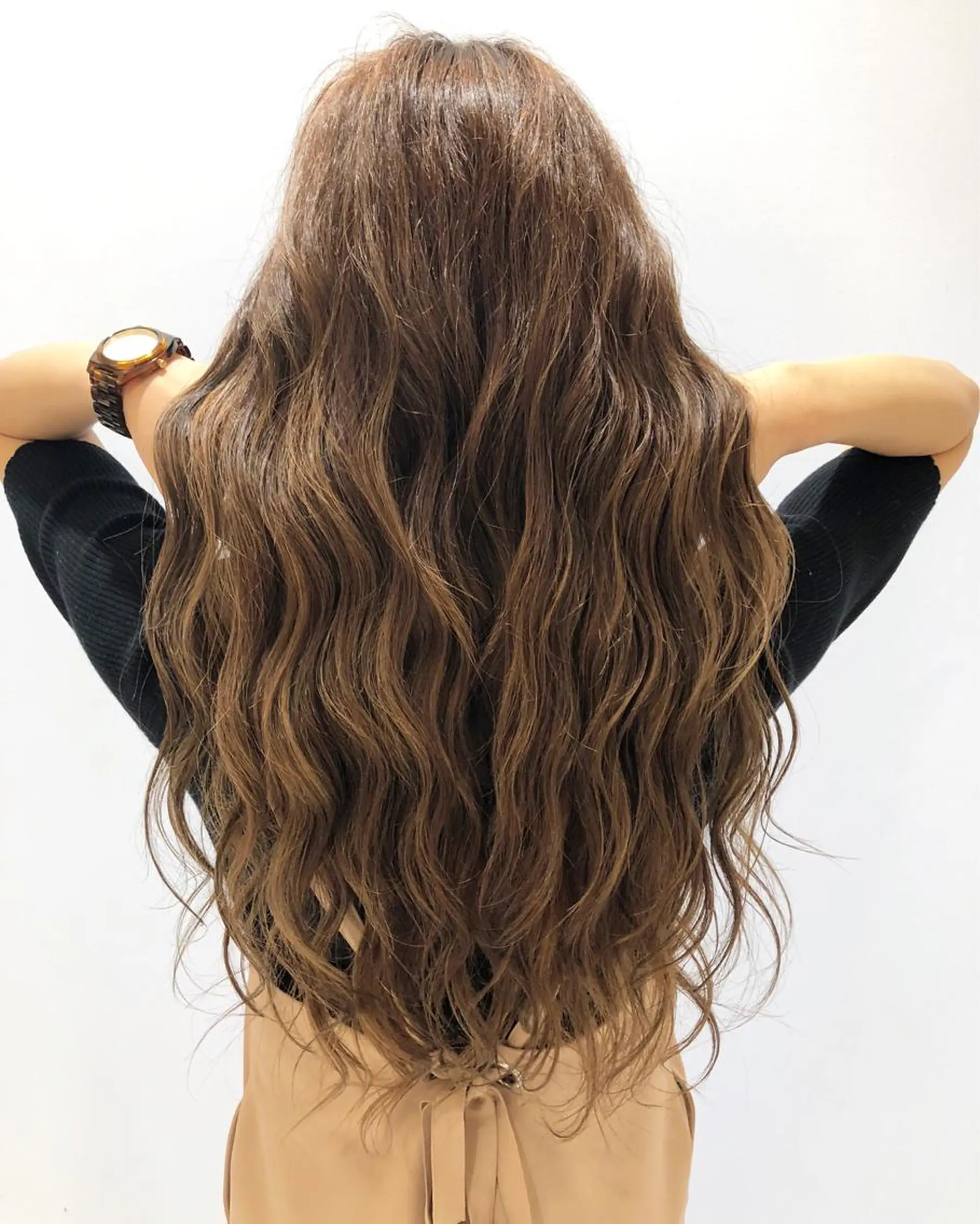 ロング 日野・八王子縮毛矯正 ワタナベリョウマのヘアスタイル