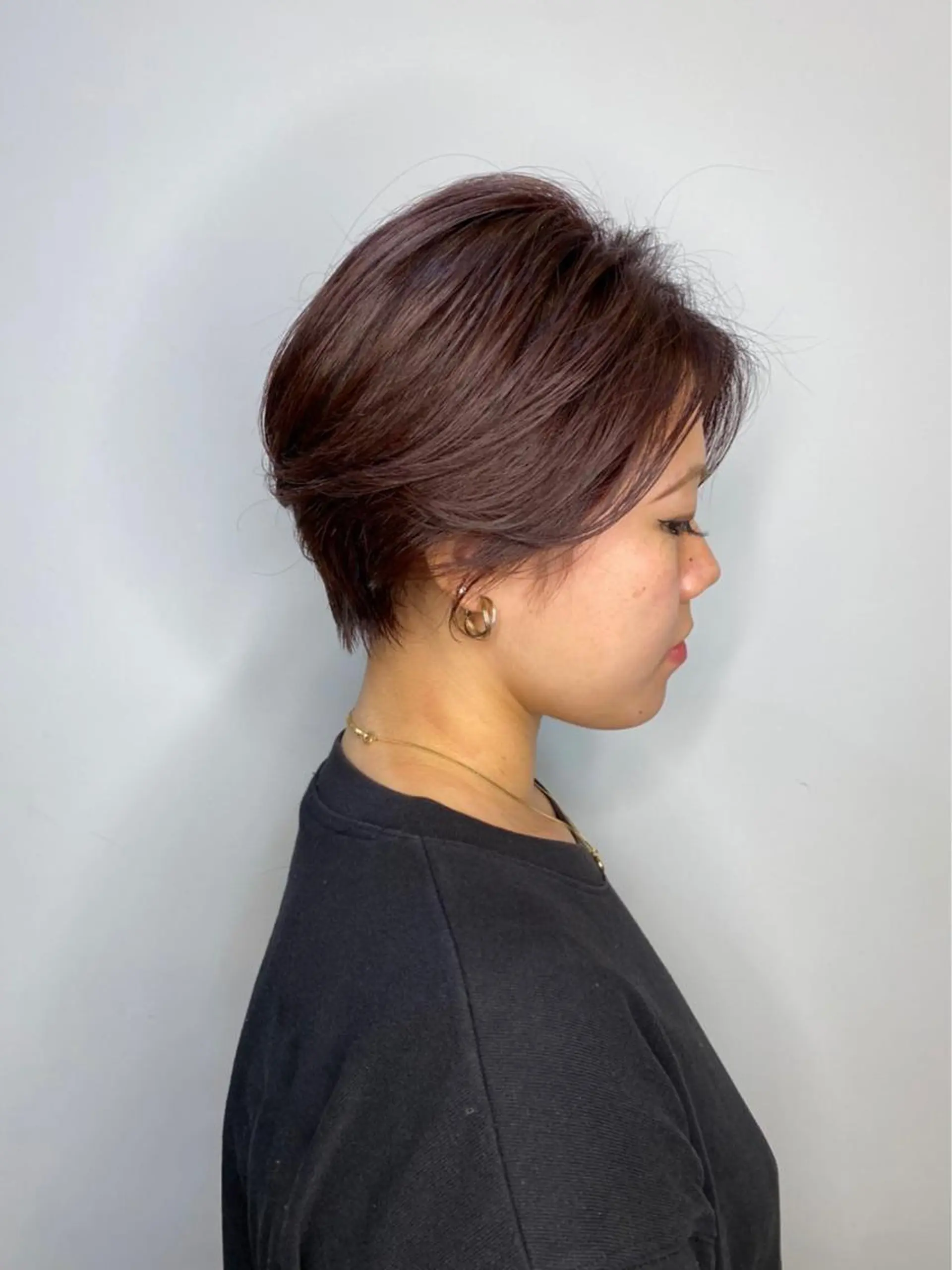 カラー ショートカット 🌸 飯野 舞桜のヘアスタイル