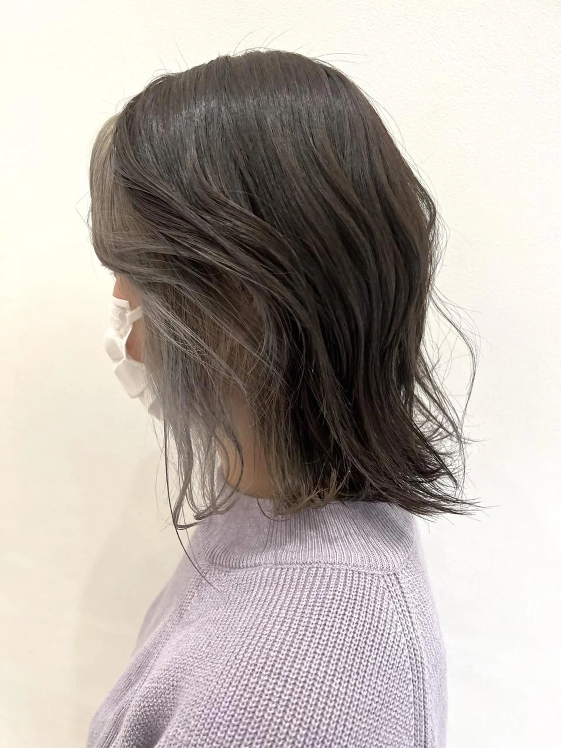 ミディアム カラー パーマ ヘアアレンジ ヘアカラー トリートメント ヘッドスパ ヘアセット 🌈インナーカラー ‘ショウマ’🌈のヘアスタイル
