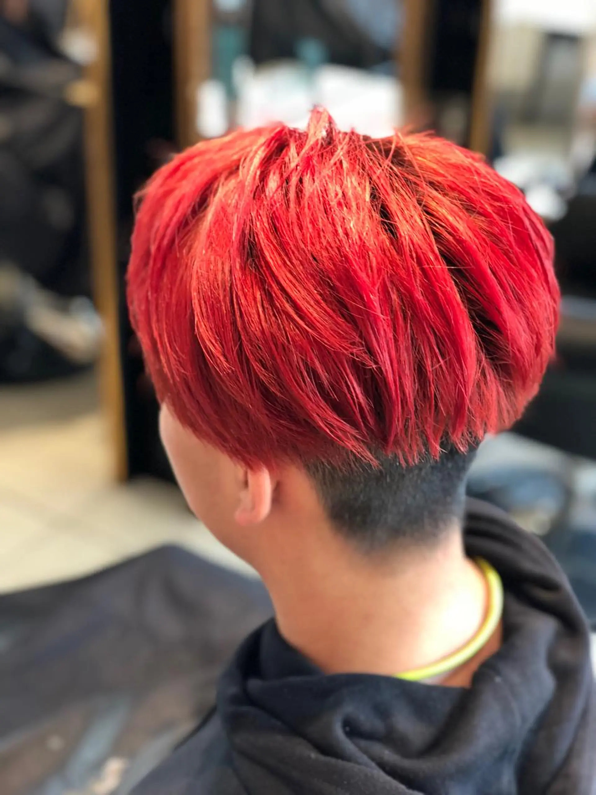 ショート メンズ FENICE onthe beach所属・永井大樹✨ 透明感カラー✨のヘアスタイル