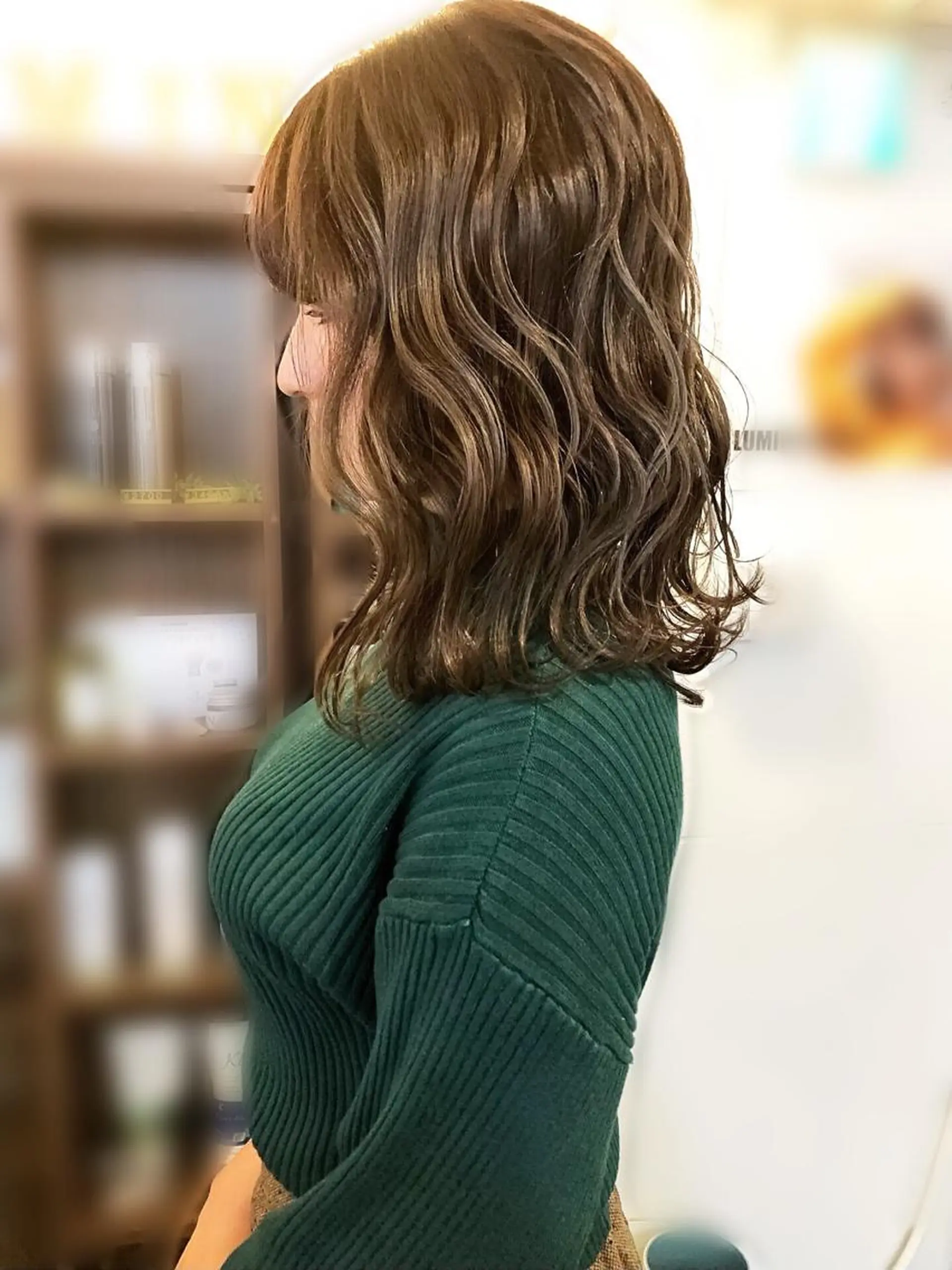 ミディアム カット ヘアカラー トリートメント フェアリーテイル所属・吉田 典弘のヘアスタイル