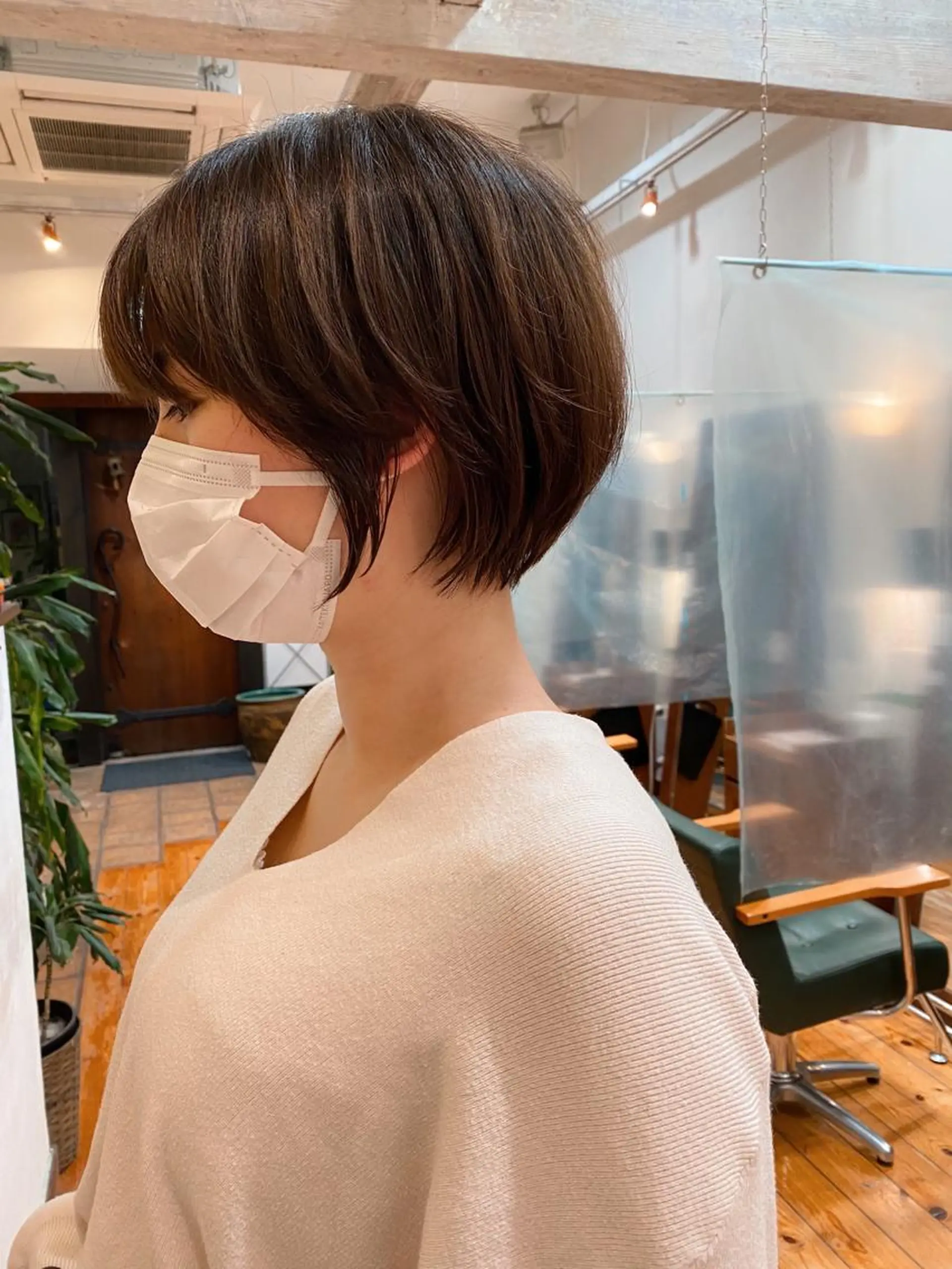 ショート カラー カット特化柏駅 徒歩3分LOUのヘアスタイル