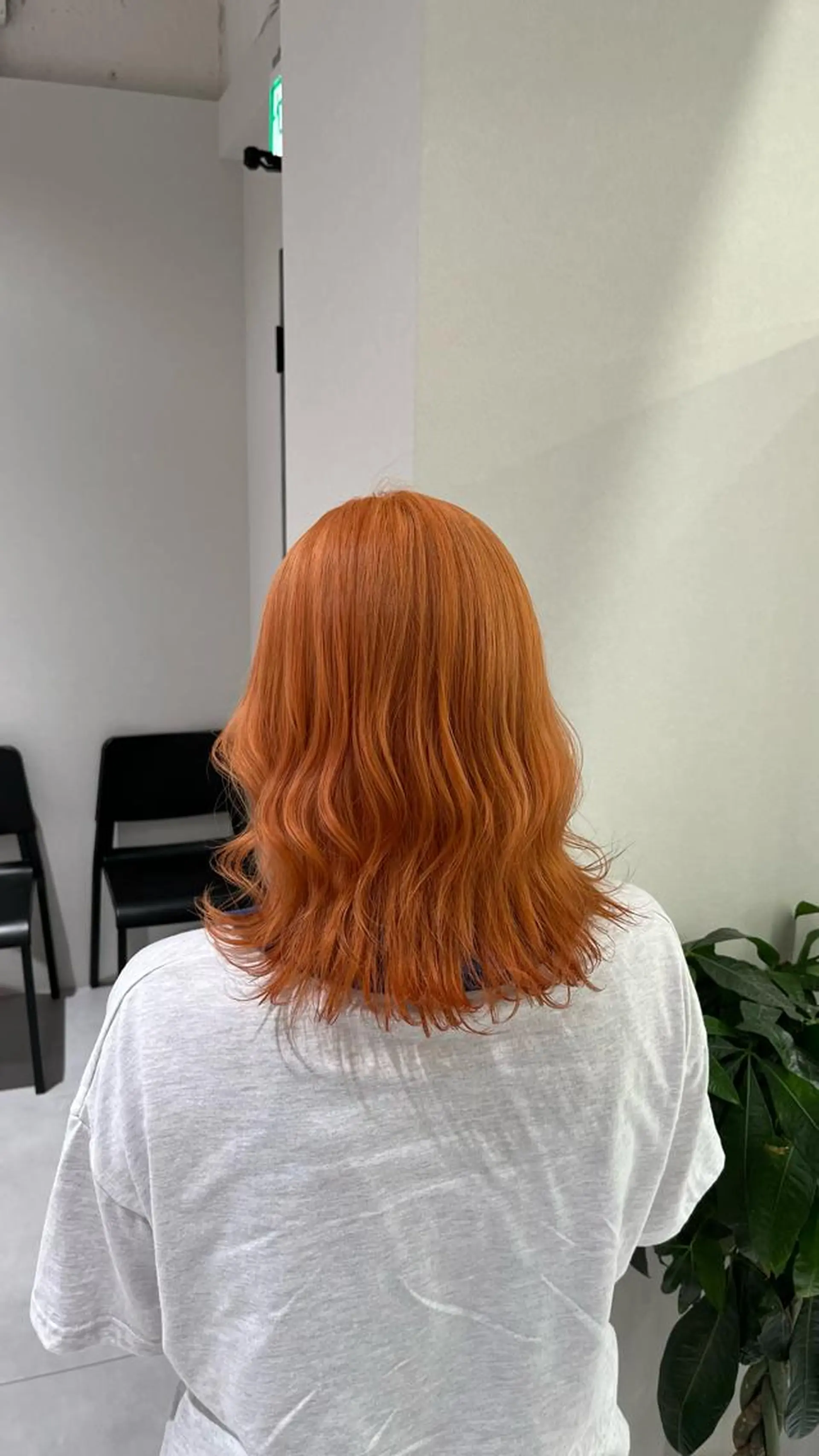 ミディアム カラー 艶髪カラー/髪質改善 兼折楓馬のヘアスタイル