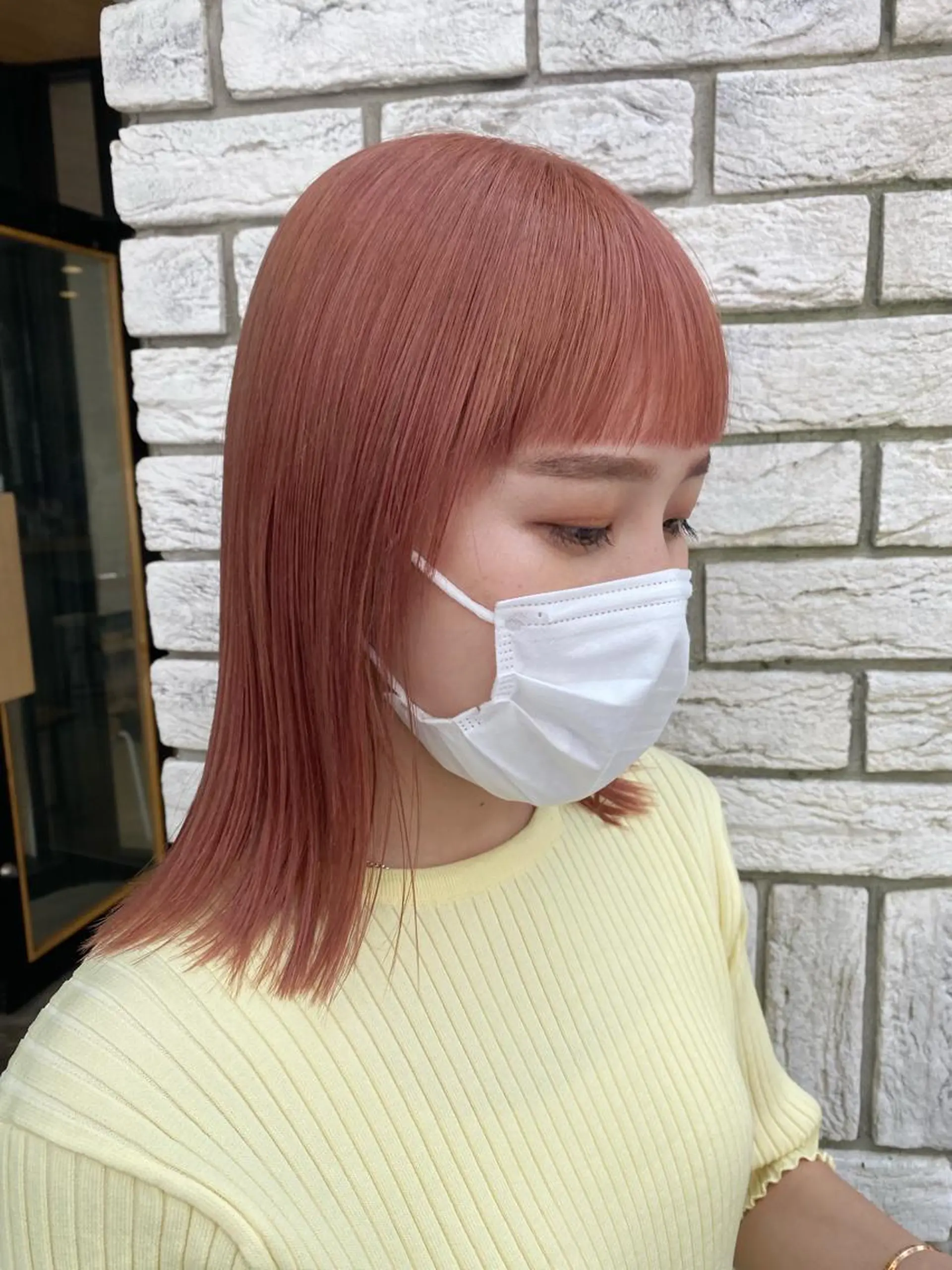 ミディアム カラー ダブルカラー ブリーチ/kaitoのヘアスタイル