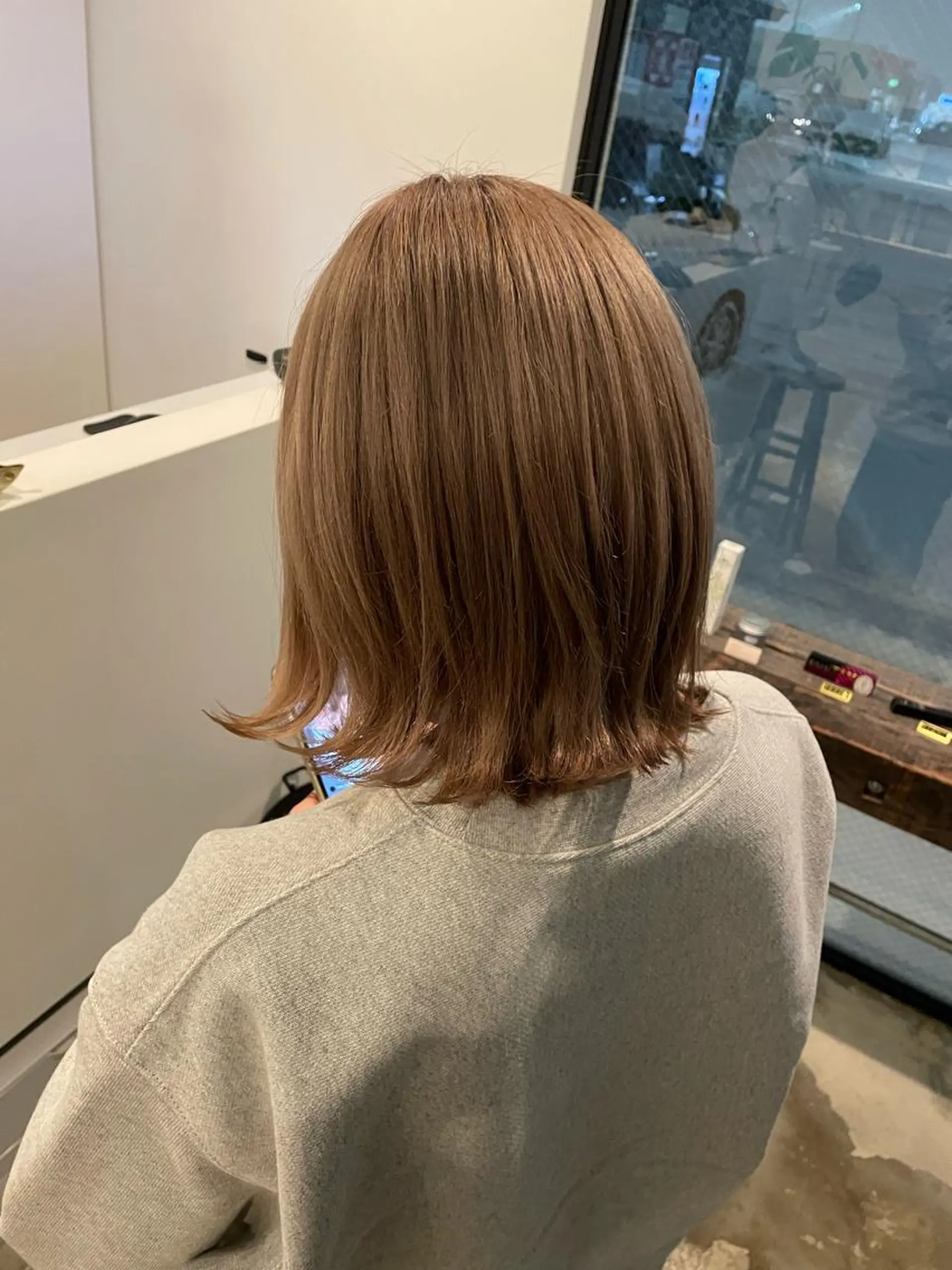 ミディアム 藤村 翔充のヘアスタイル
