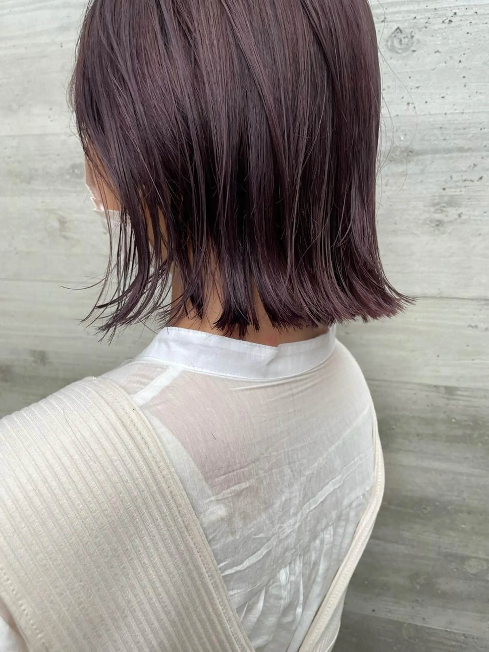 ミディアム カラー パーマ ヘアアレンジ ネイル マツエク・マツパ Miku /ブリーチ/ボブのヘアスタイル