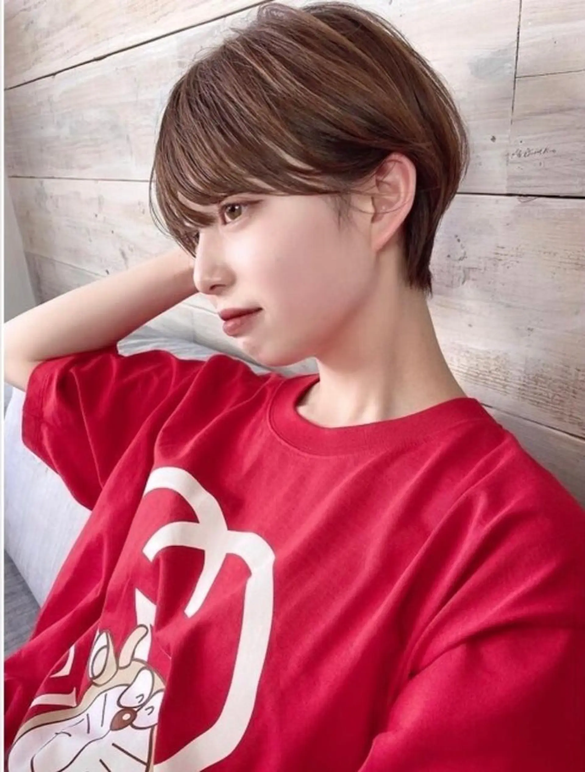 ショート 理想のツヤ髪へ 👼谷山　潮音👼のヘアスタイル